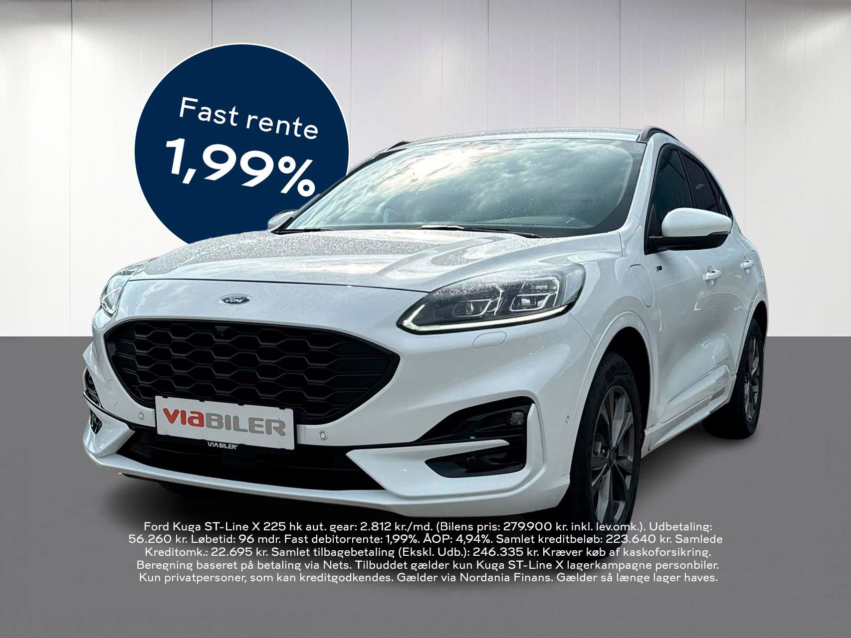 Billede af Ford Kuga 2,5 Plugin-hybrid ST-Line X CVT 225HK 5d Trinl. Gear