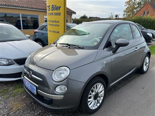 Fiat 500 0,9 TwinAir Turbo Lounge 80HK 3d