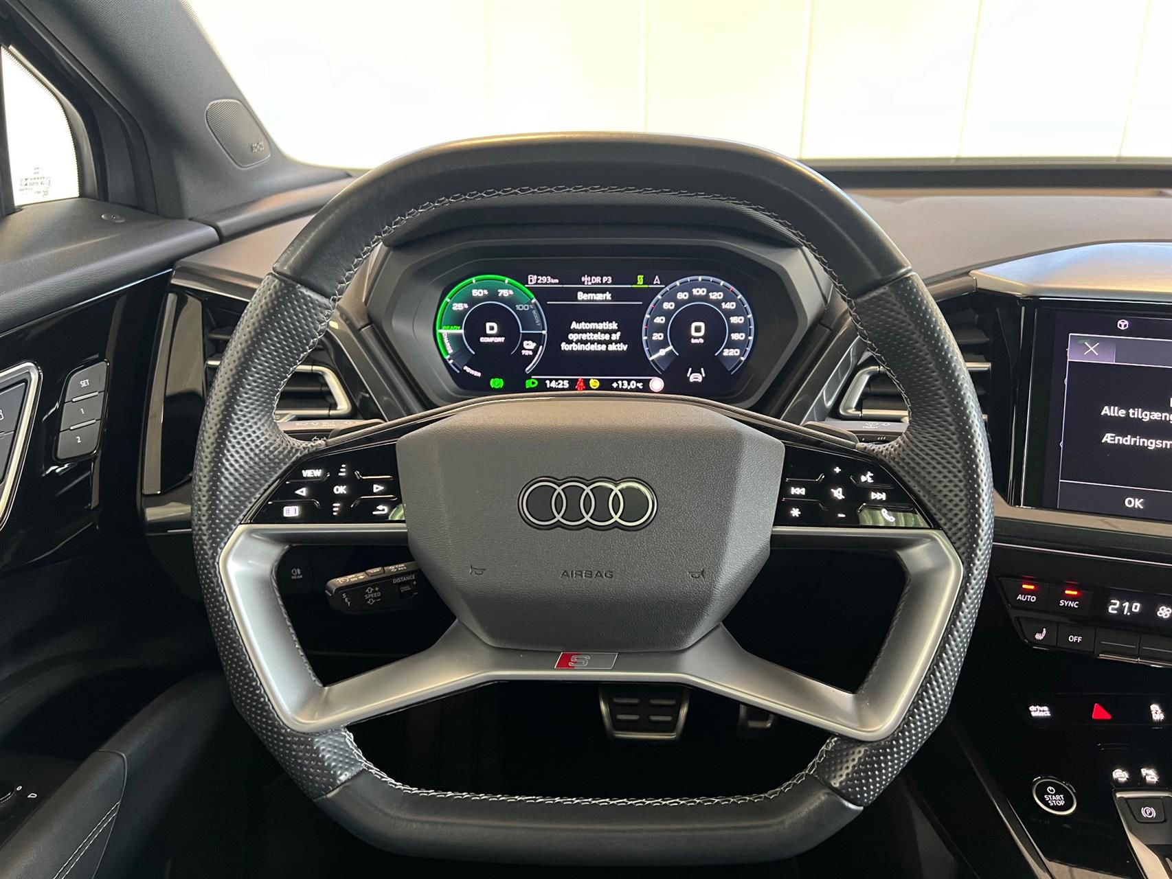 Billede af Audi Q4 Sportback 50 E-tron S-Line Quattro 299HK 5d Aut. 