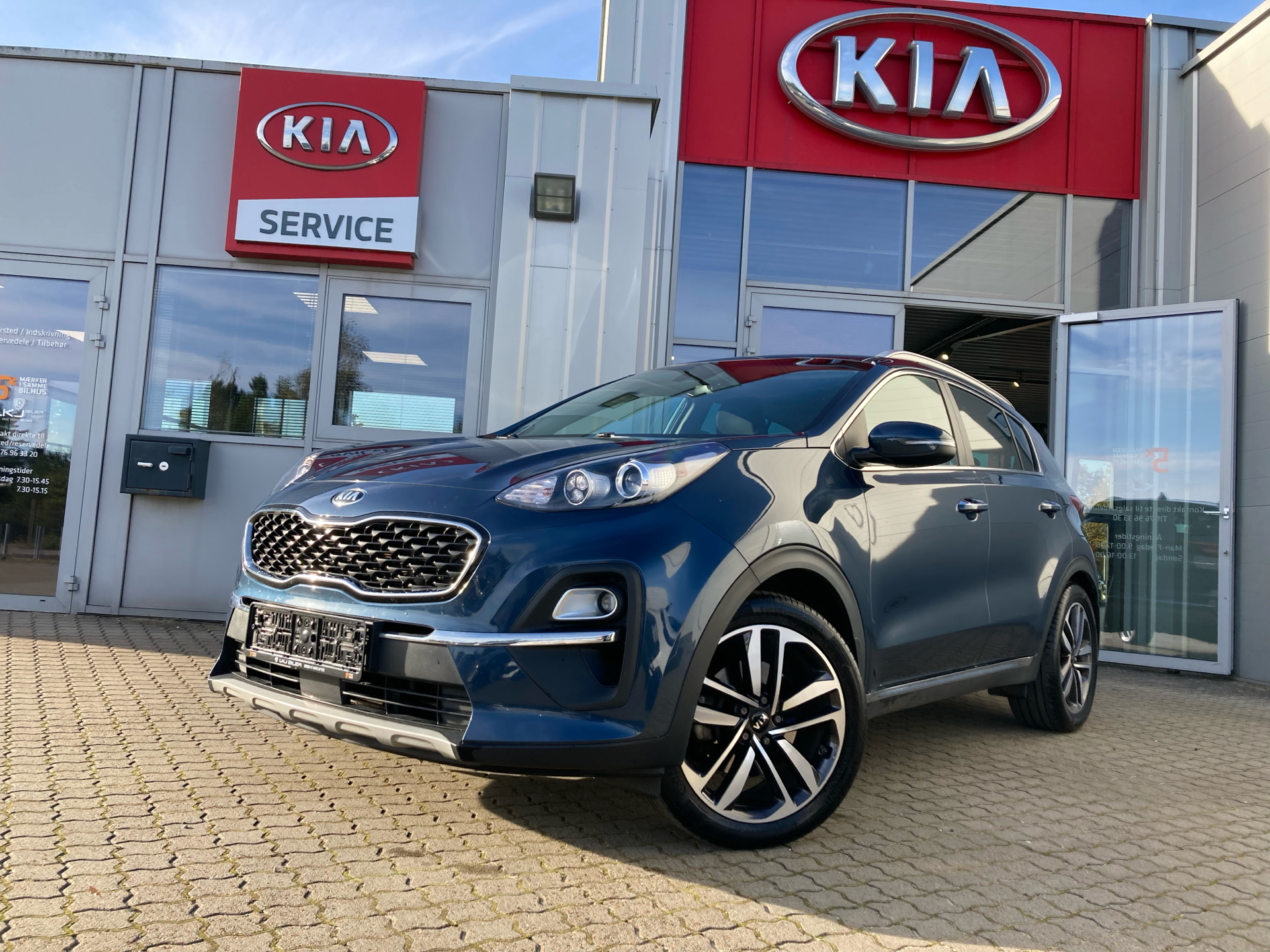 Billede af Kia Sportage 1,6 CRDI  Mild hybrid Upgrade DCT 136HK 5d 7g Aut.