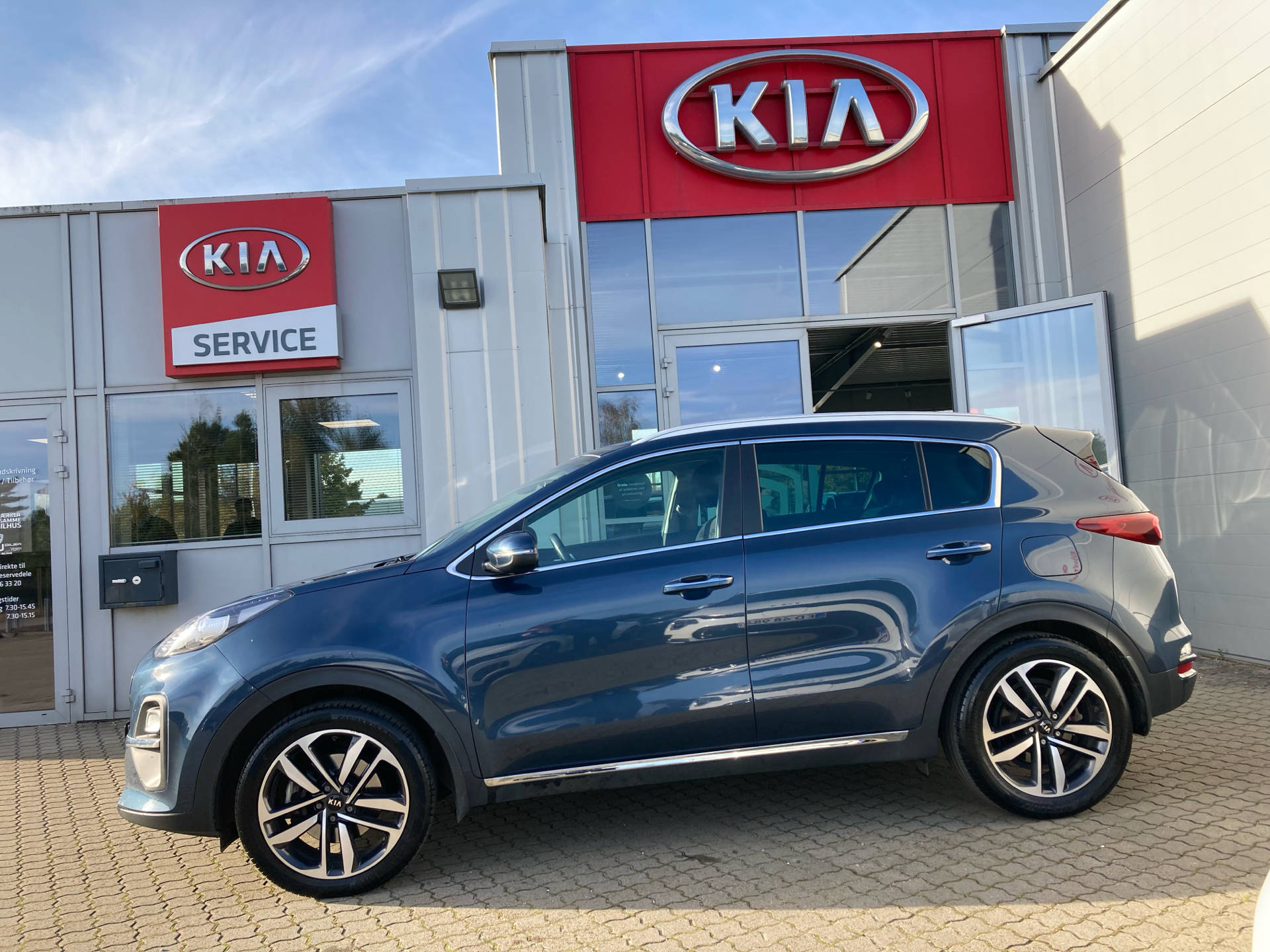 Billede af Kia Sportage 1,6 CRDI  Mild hybrid Upgrade DCT 136HK 5d 7g Aut.