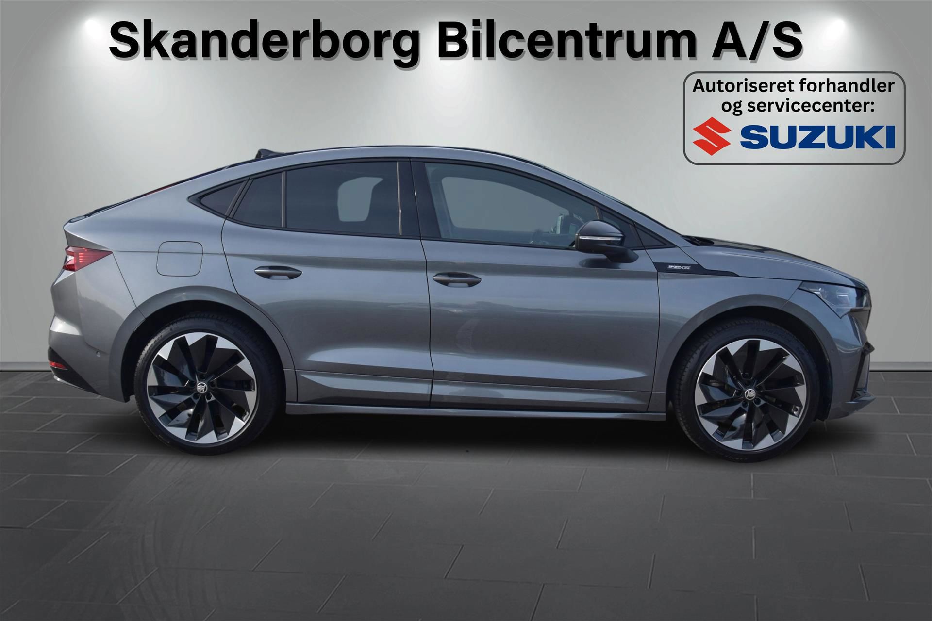 Billede af Skoda Enyaq iV 80 Coupe EL Sportline 204HK 5d Aut.