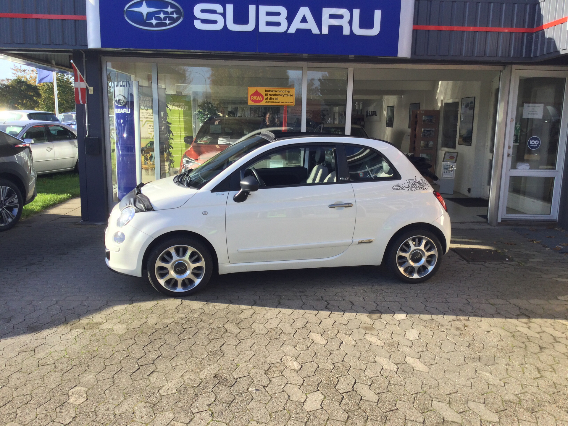 Billede af Fiat 500C 0,9 TwinAir Roma Start & Stop 85HK Cabr.