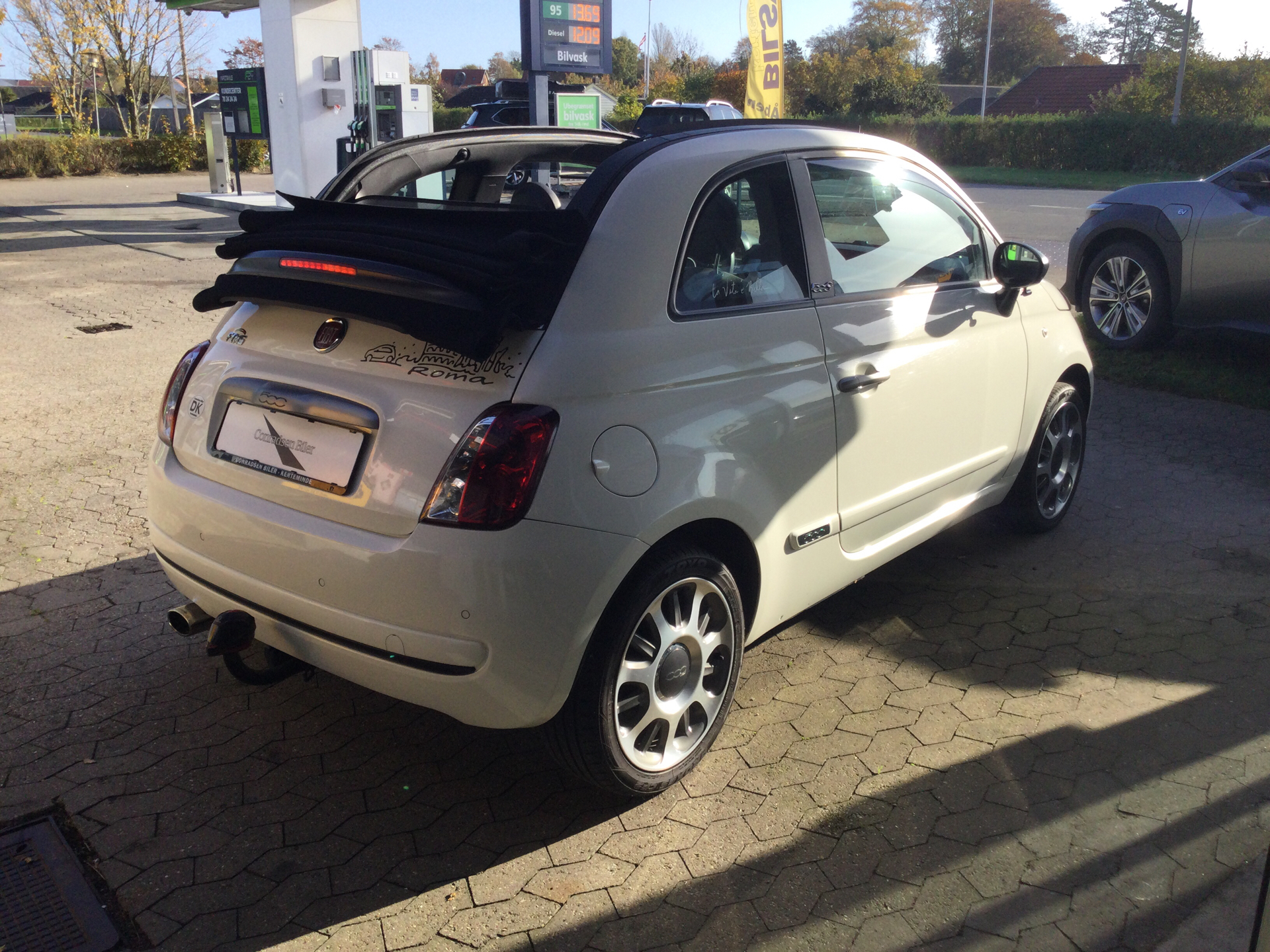Billede af Fiat 500C 0,9 TwinAir Roma Start & Stop 85HK Cabr.