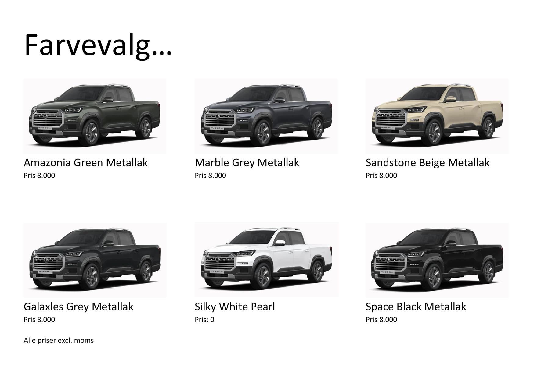 Billede af KGM Musso Grand 2,2 D AWD 202HK Pick-Up 6g Aut.