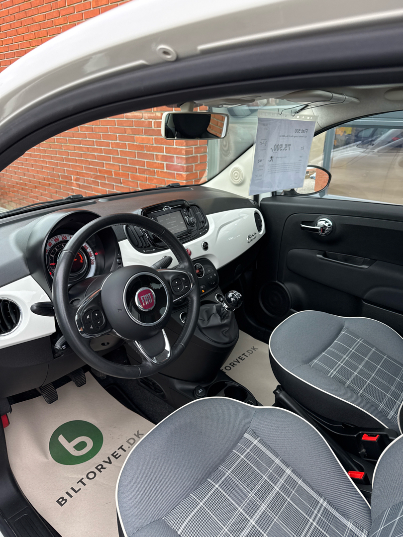 Billede af Fiat 500 0,9 TwinAir Lounge Start & Stop 80HK 3d