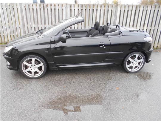 Peugeot 206 CC 1,6 110HK Cabr.