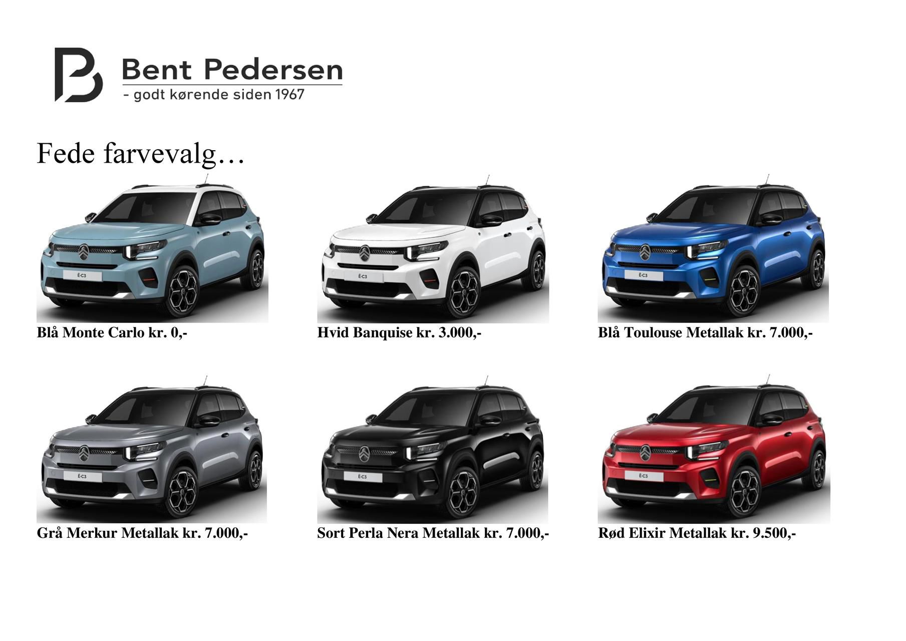 Billede af Citroën e-C3 EL VTR Sport Ltd. 113HK 5d Aut.