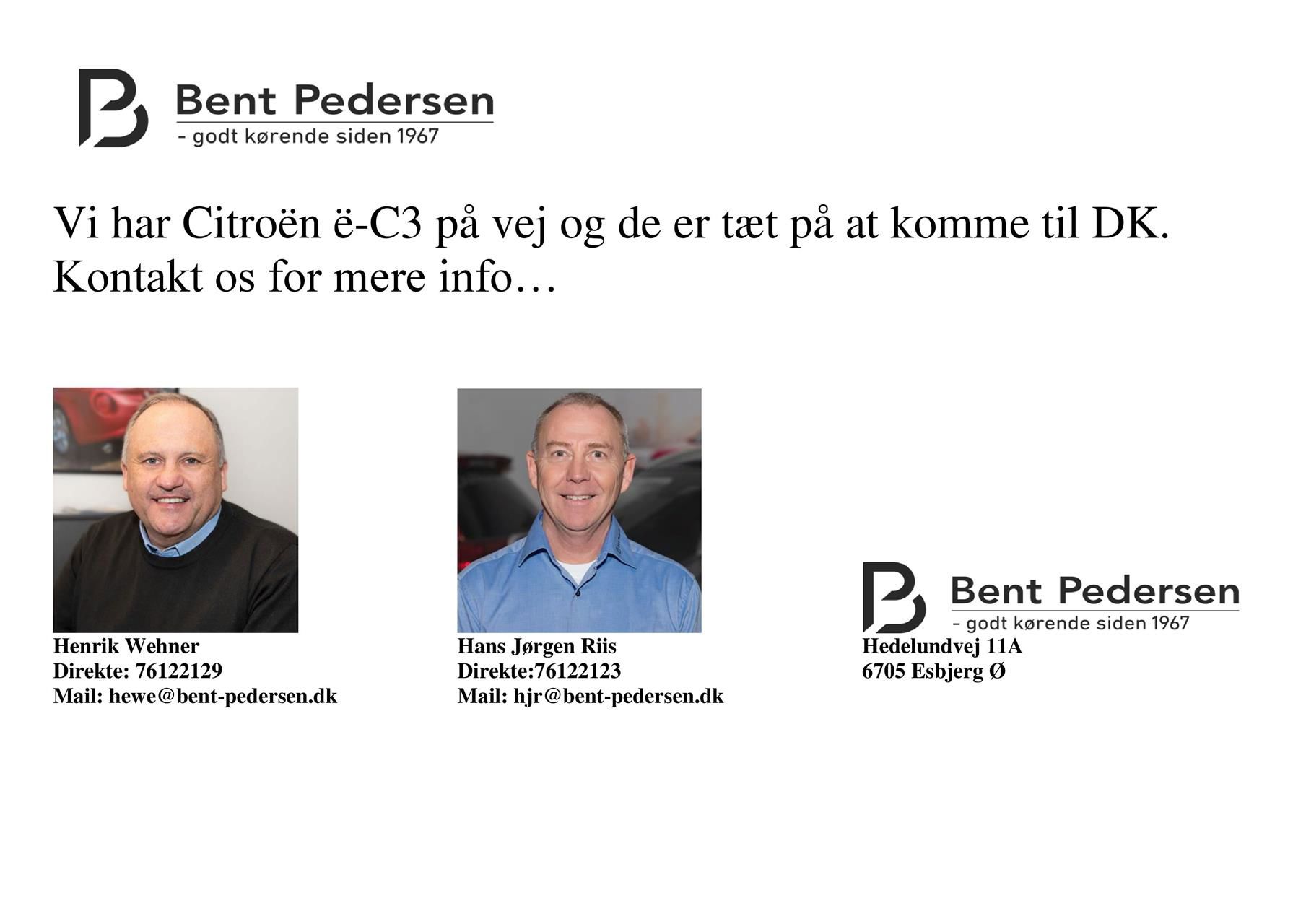 Billede af Citroën e-C3 EL You! 113HK 5d Aut.