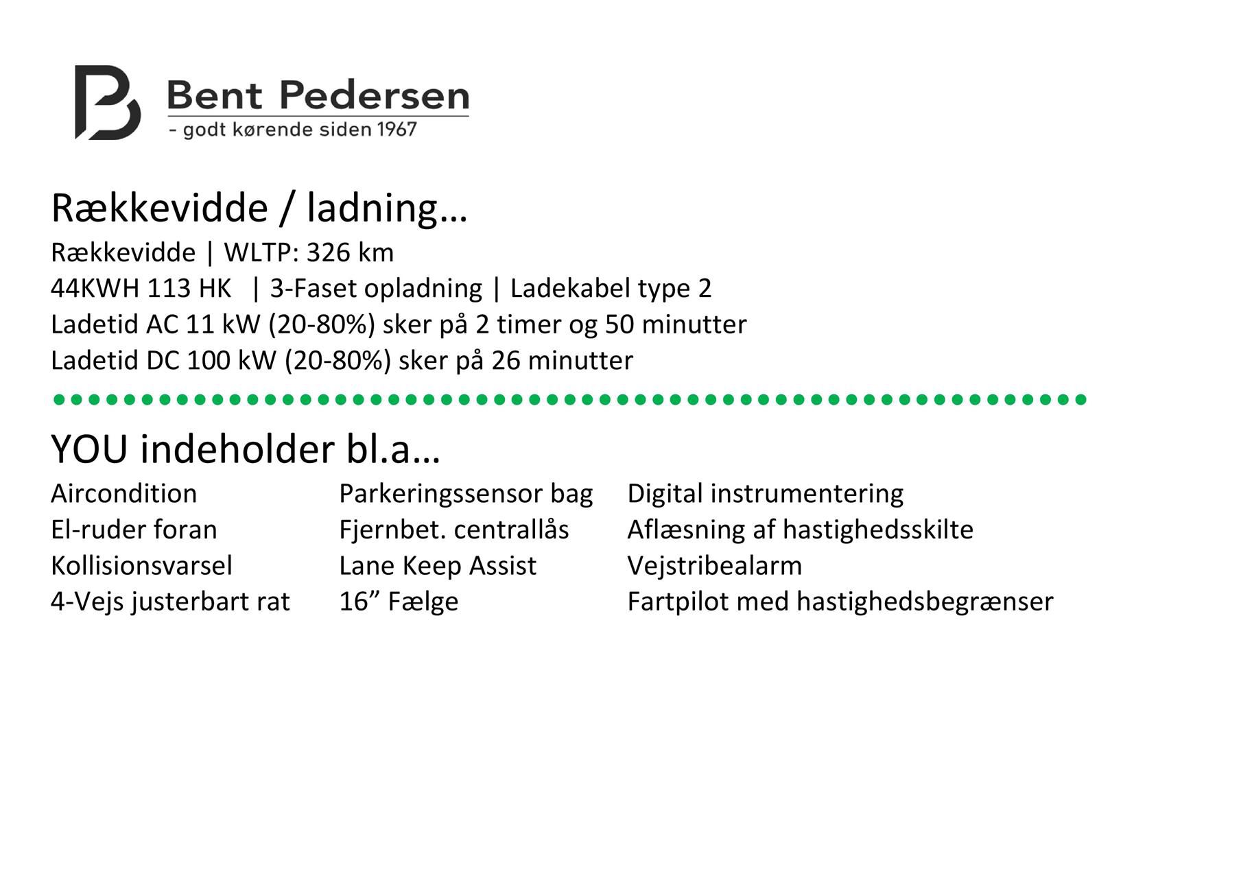 Billede af Citroën e-C3 EL You! 113HK 5d Aut.