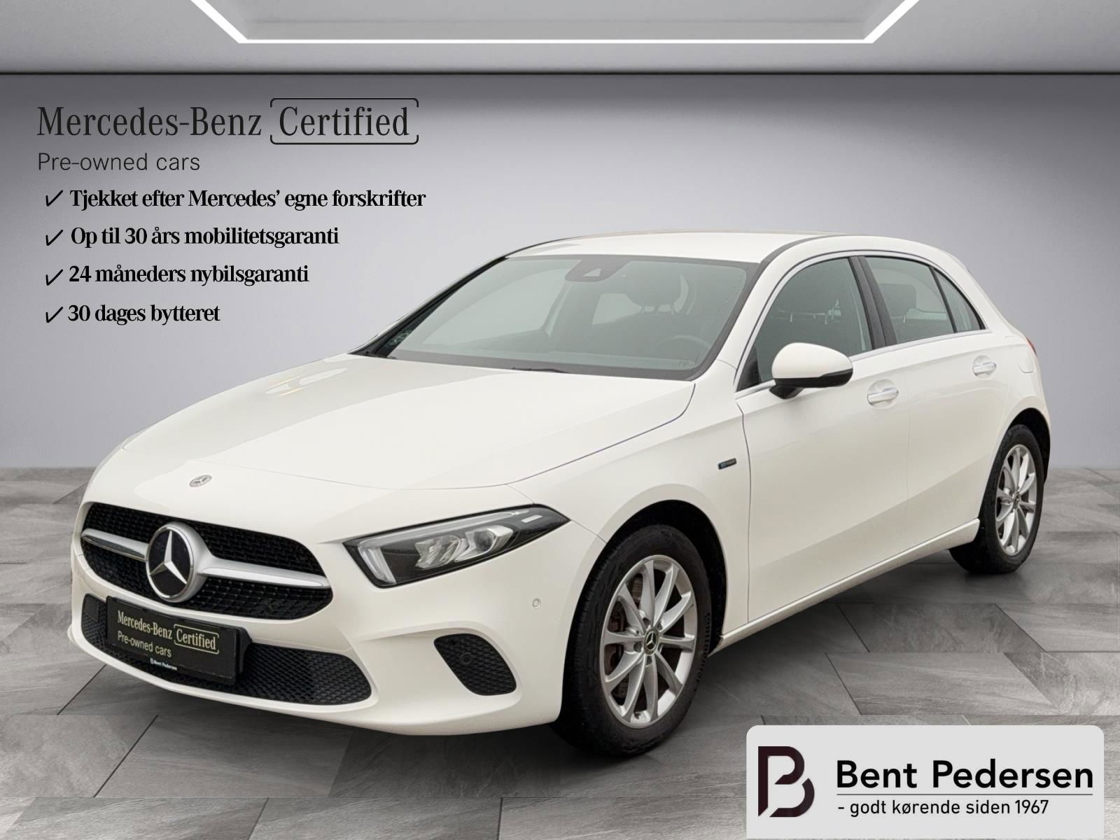 Billede af Mercedes-Benz A250 e 1,3 Plugin-hybrid Progressive 8G-DCT 218HK 5d 8g Aut.