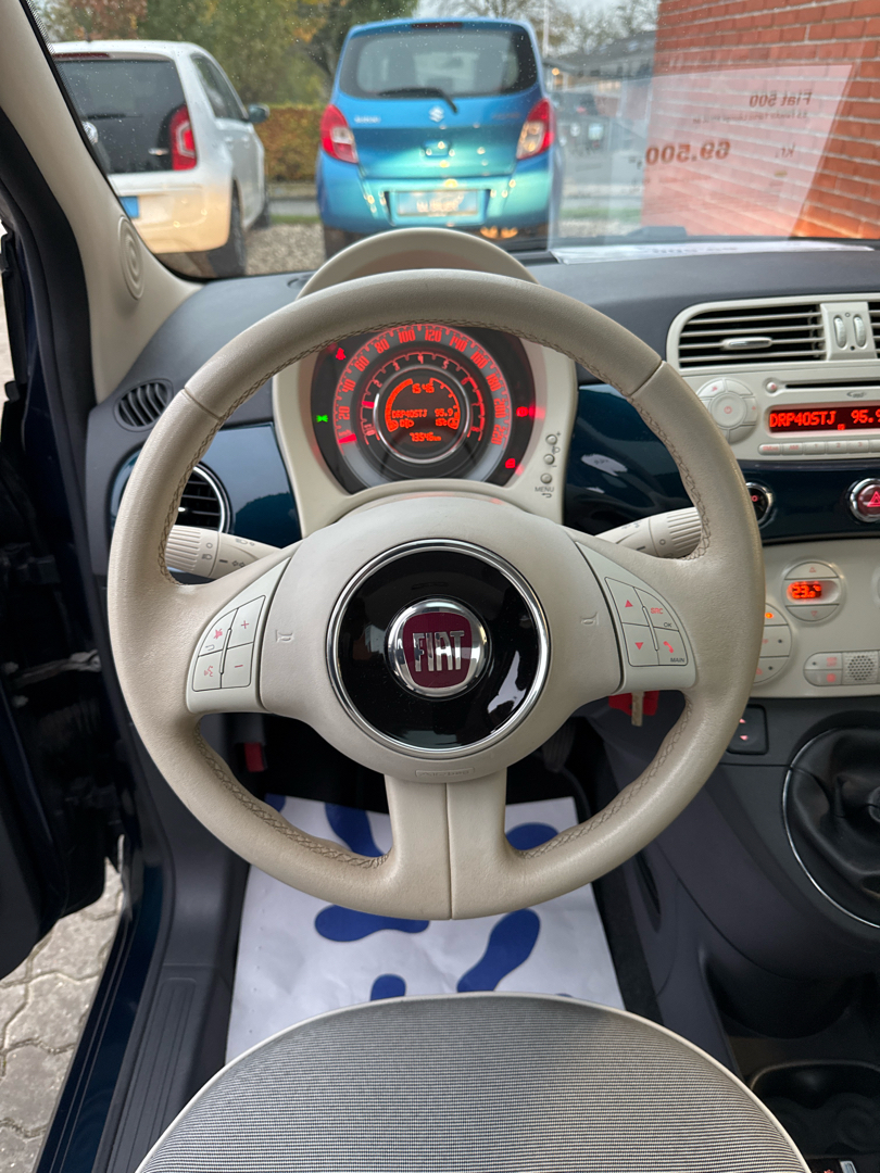 Billede af Fiat 500 0,9 TwinAir Turbo Lounge 80HK 3d