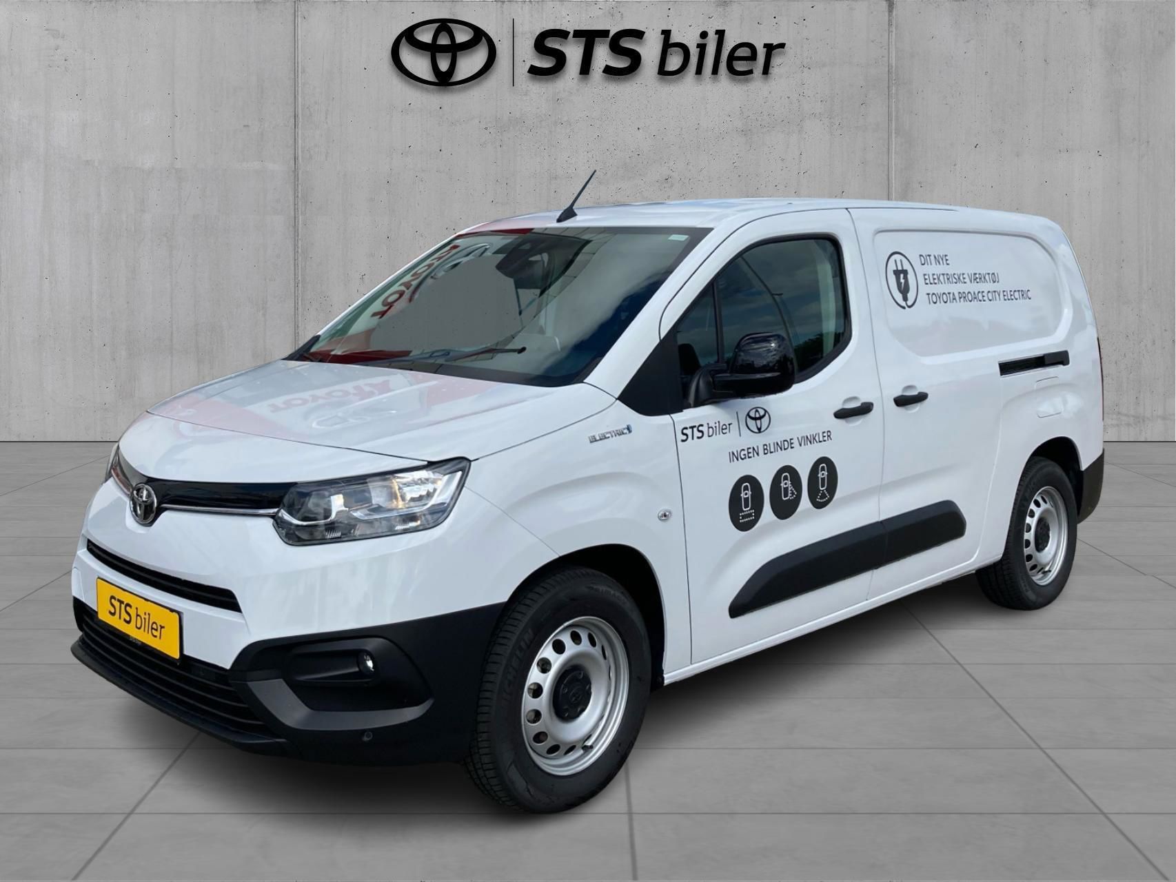 Billede af Toyota Proace City Electric Long EL Comfort 2 Skydedøre 136HK Aut.