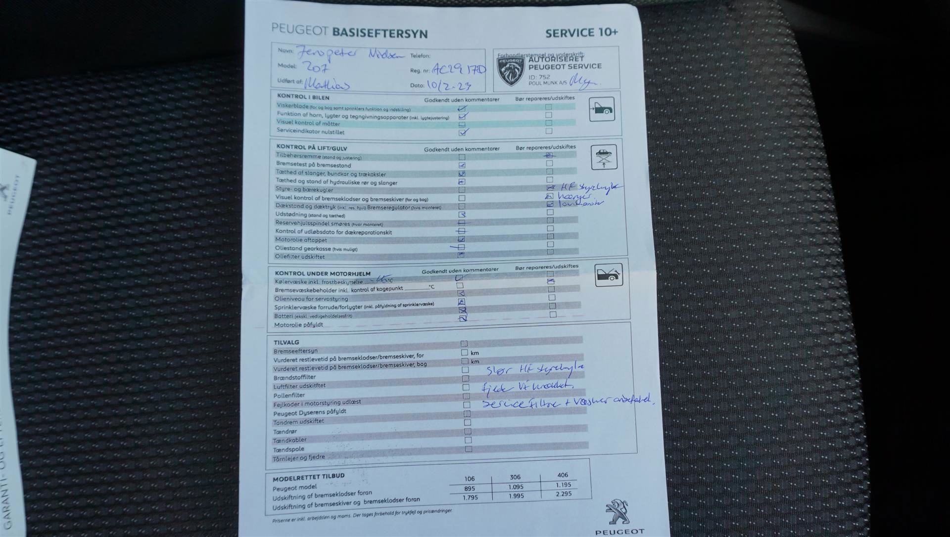 Billede af Peugeot 207 SW 1,6 HDI FAP Comfort 92HK Stc