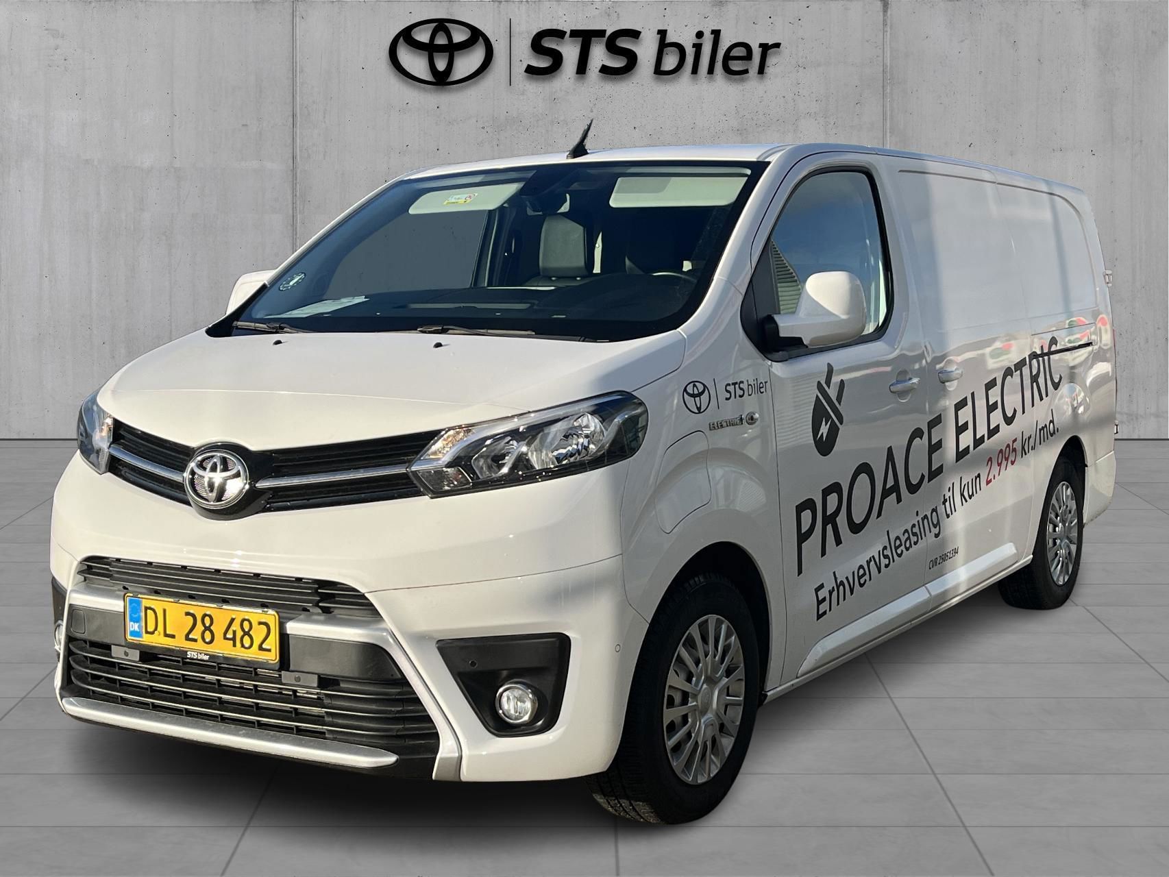 Billede af Toyota Proace Electric Long EL Comfort Masterpakke m/Dobbelt bagdør 136HK Van Aut.