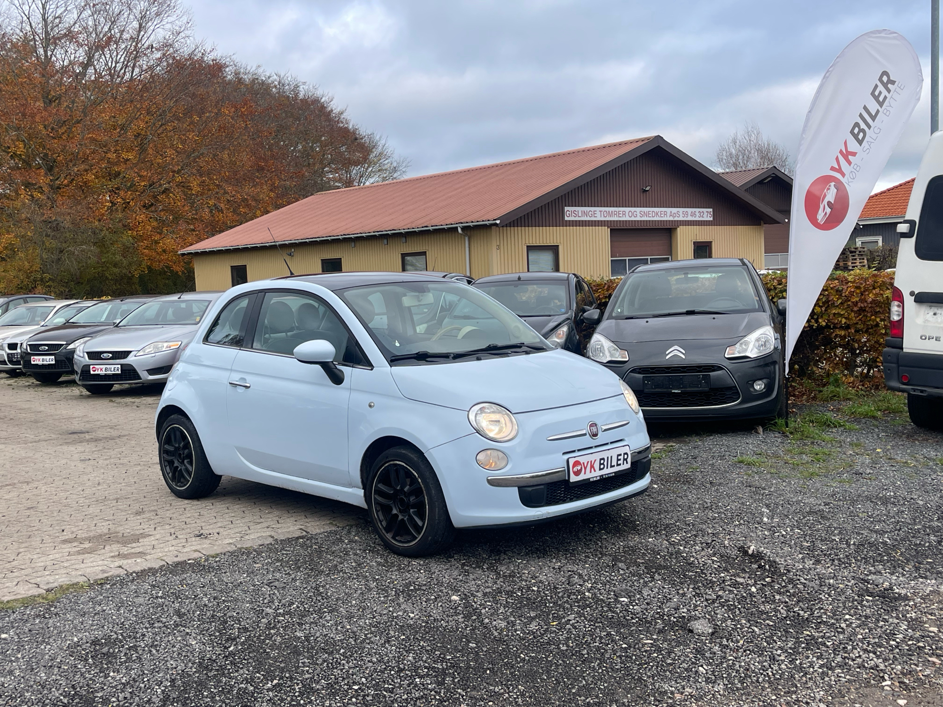 Billede af Fiat 500 1,3 Multijet Lounge 75HK 3d