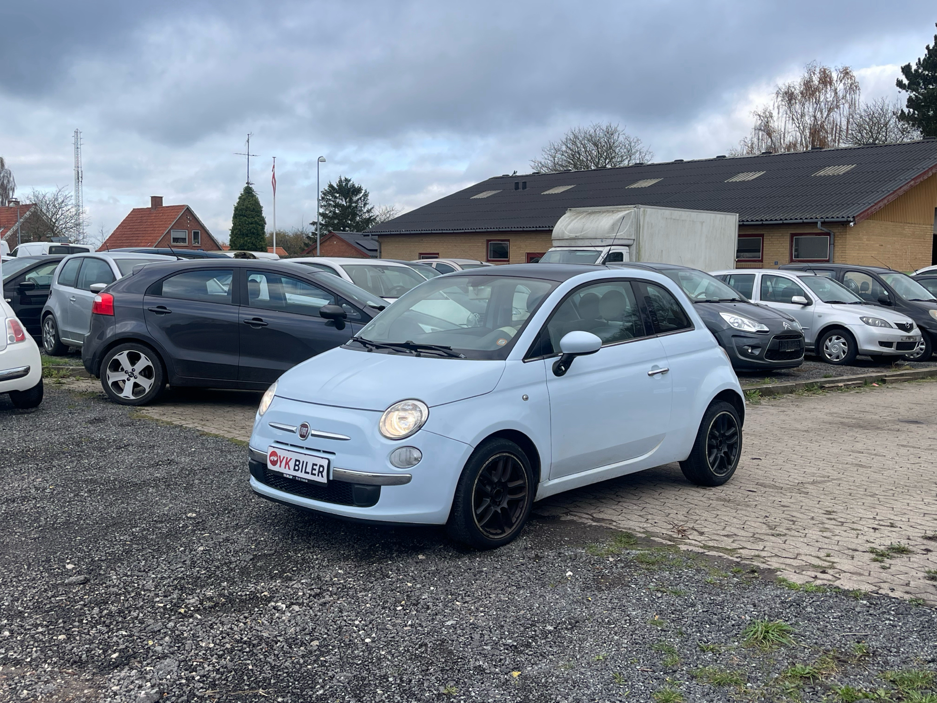 Billede af Fiat 500 1,3 Multijet Lounge 75HK 3d