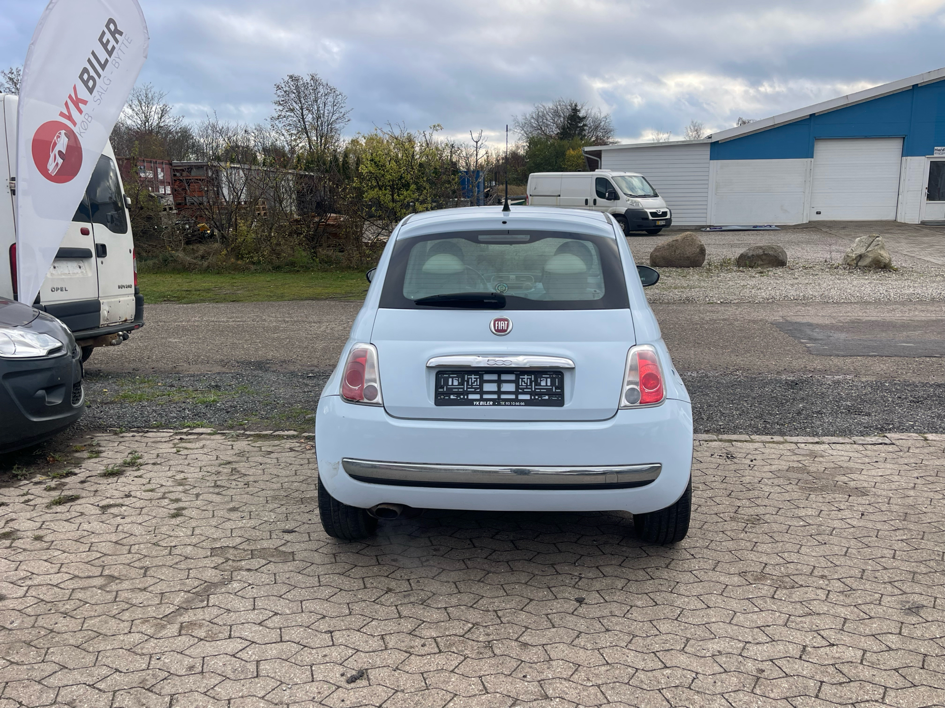 Billede af Fiat 500 1,3 Multijet Lounge 75HK 3d