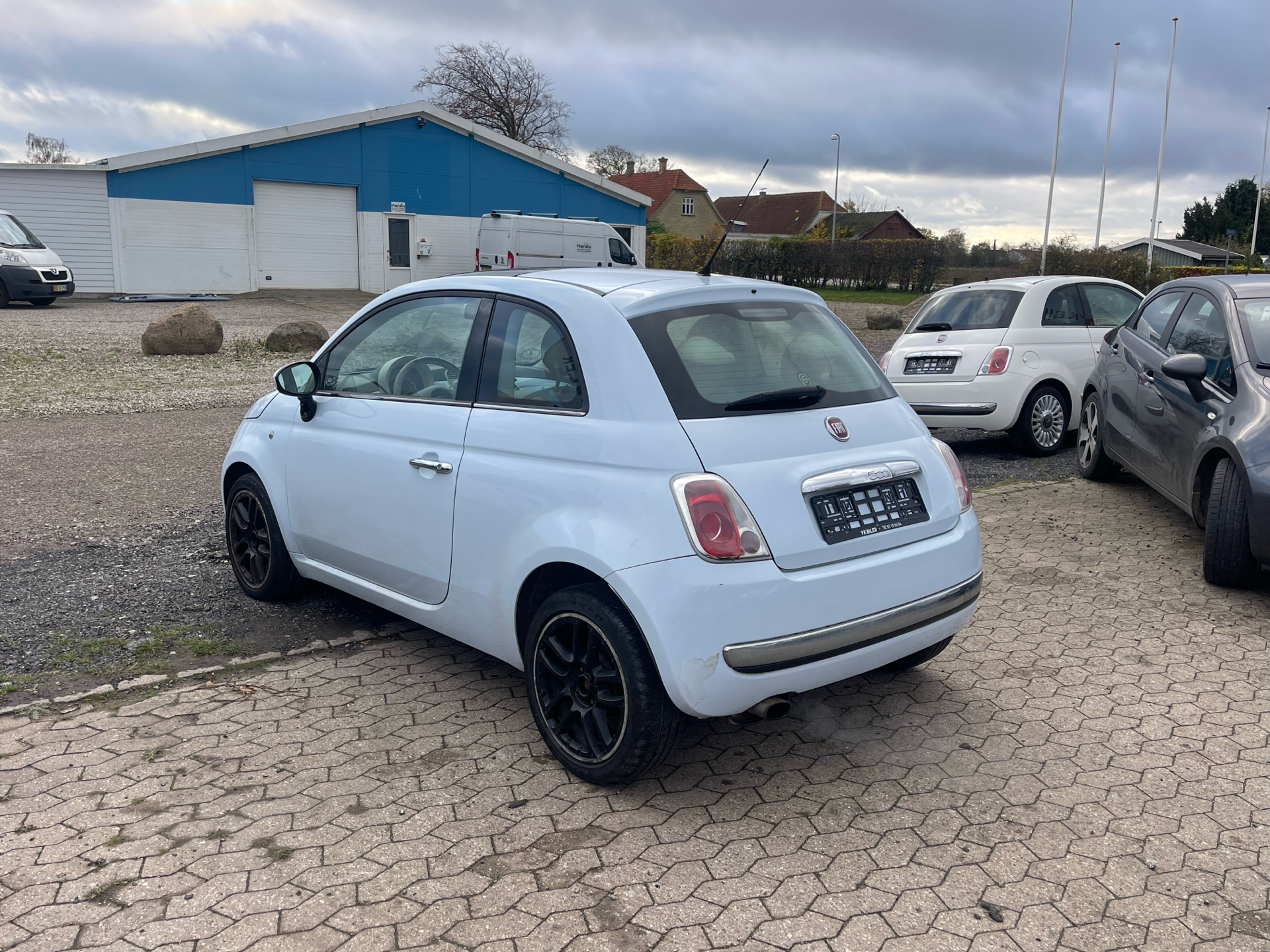 Billede af Fiat 500 1,3 Multijet Lounge 75HK 3d