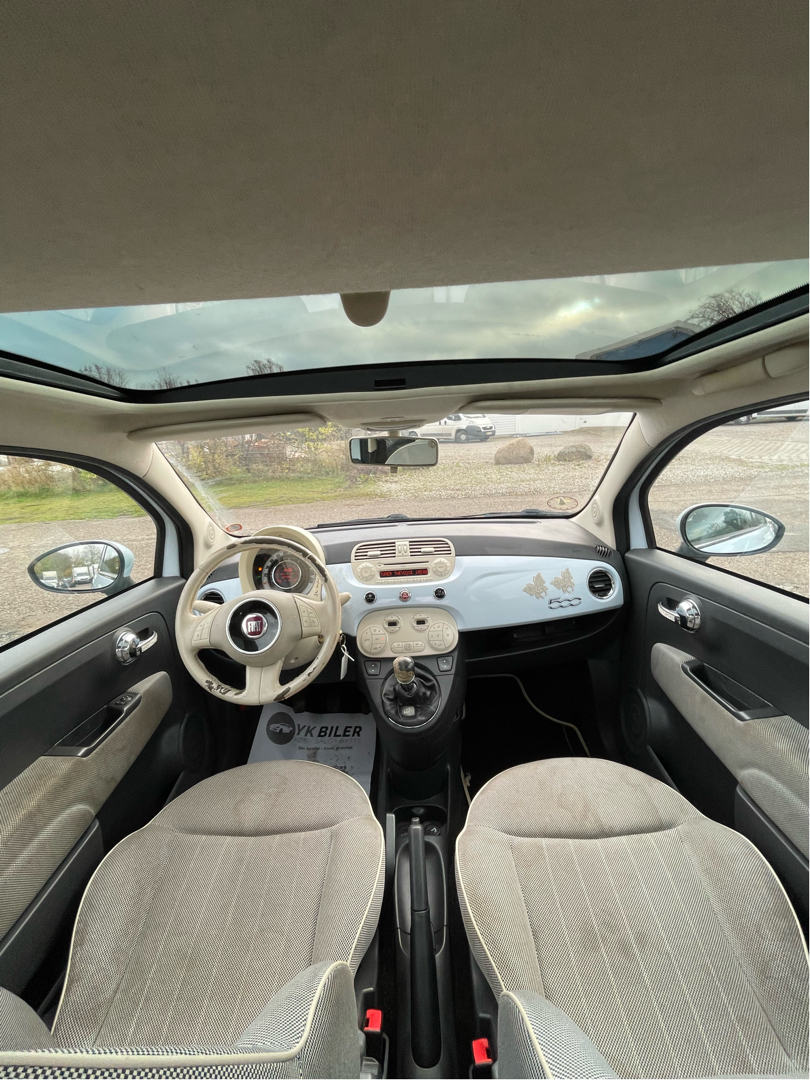 Billede af Fiat 500 1,3 Multijet Lounge 75HK 3d