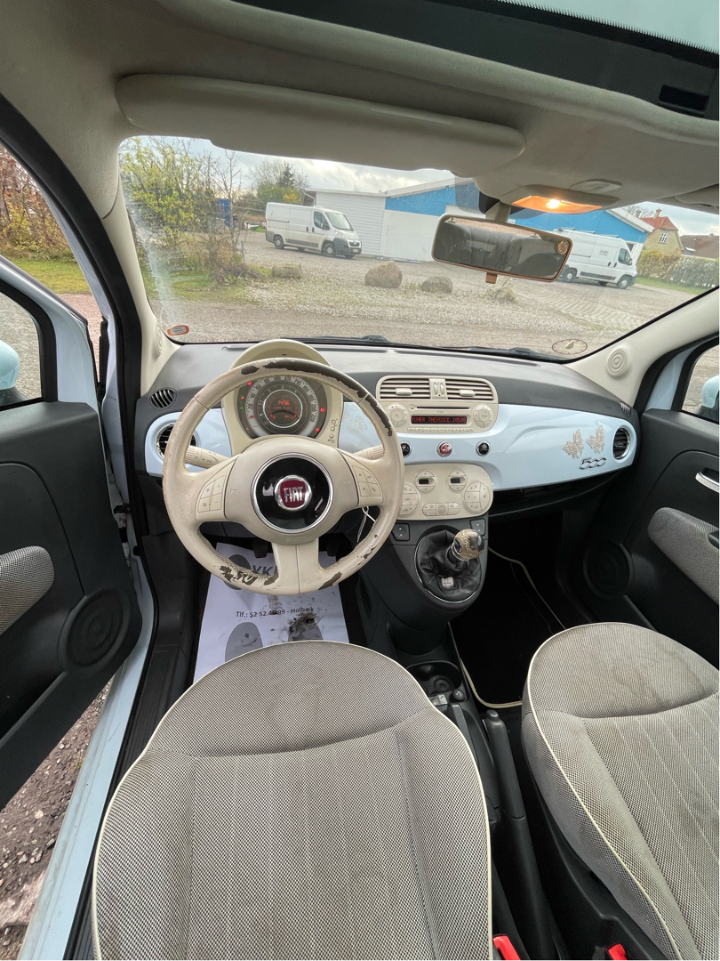 Billede af Fiat 500 1,3 Multijet Lounge 75HK 3d