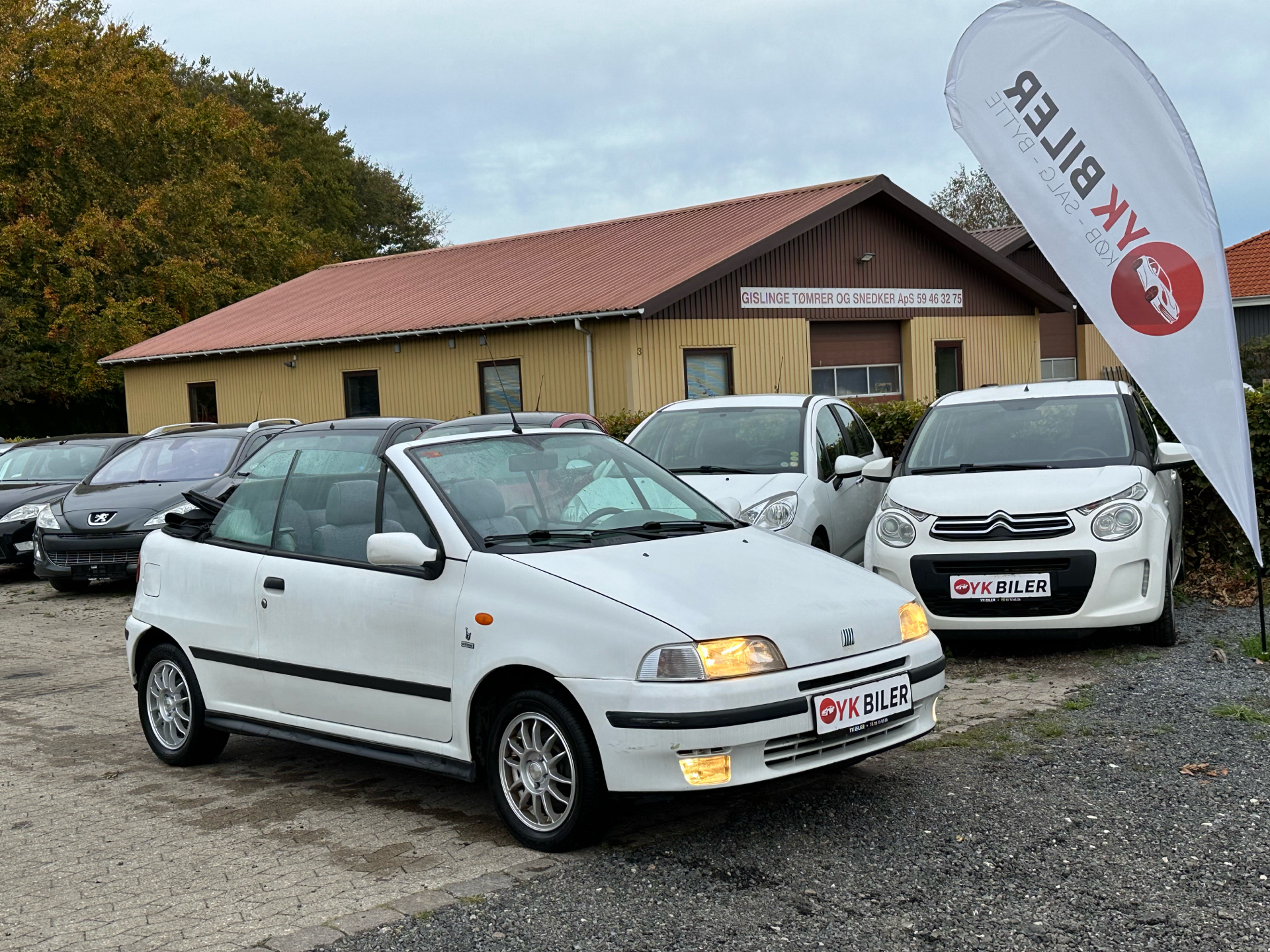 Billede af Fiat Punto 90 1,6 ELX 88HK Cabr.