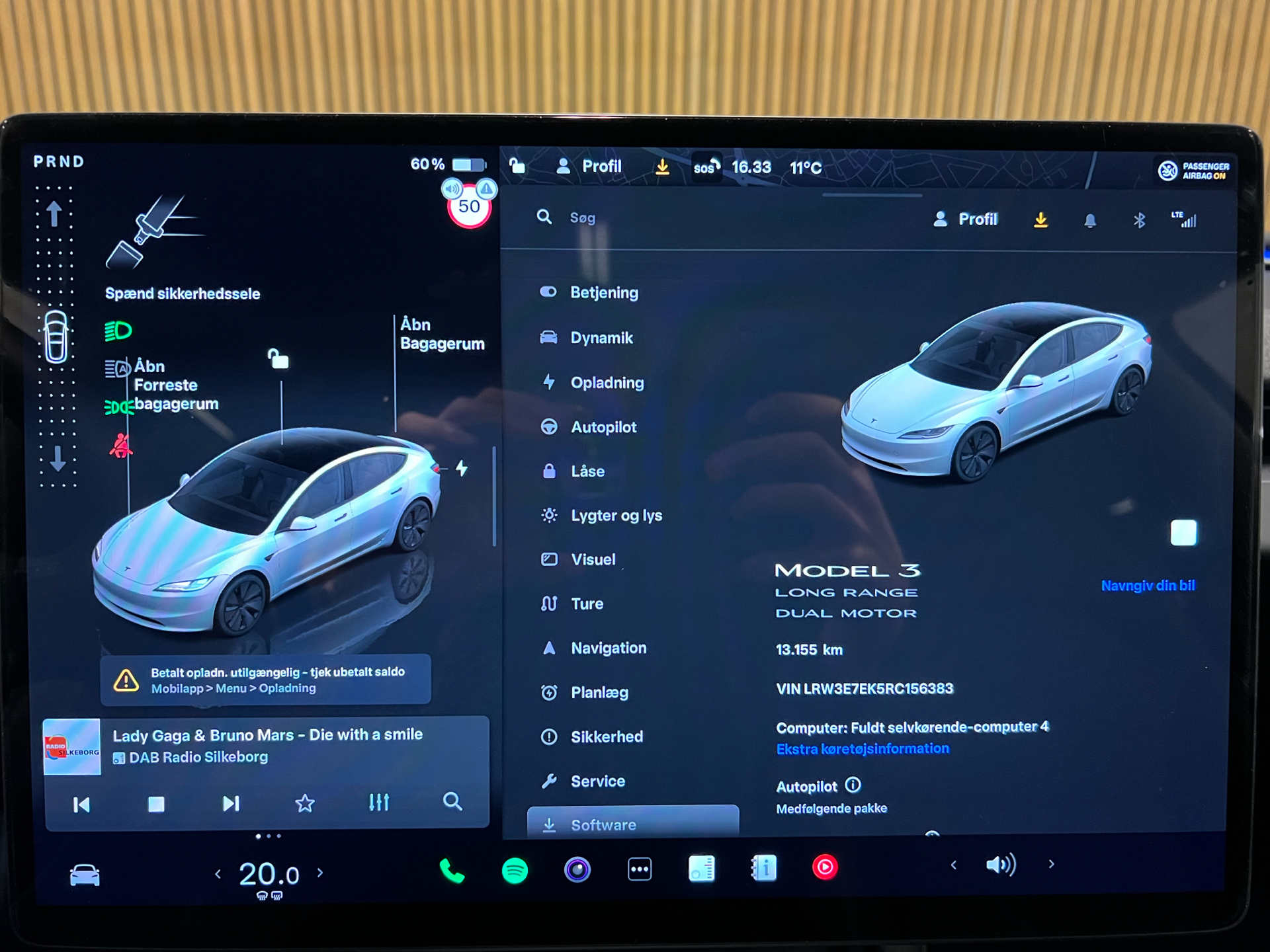 Billede af Tesla Model 3 EL Long Range AWD 498HK Aut.