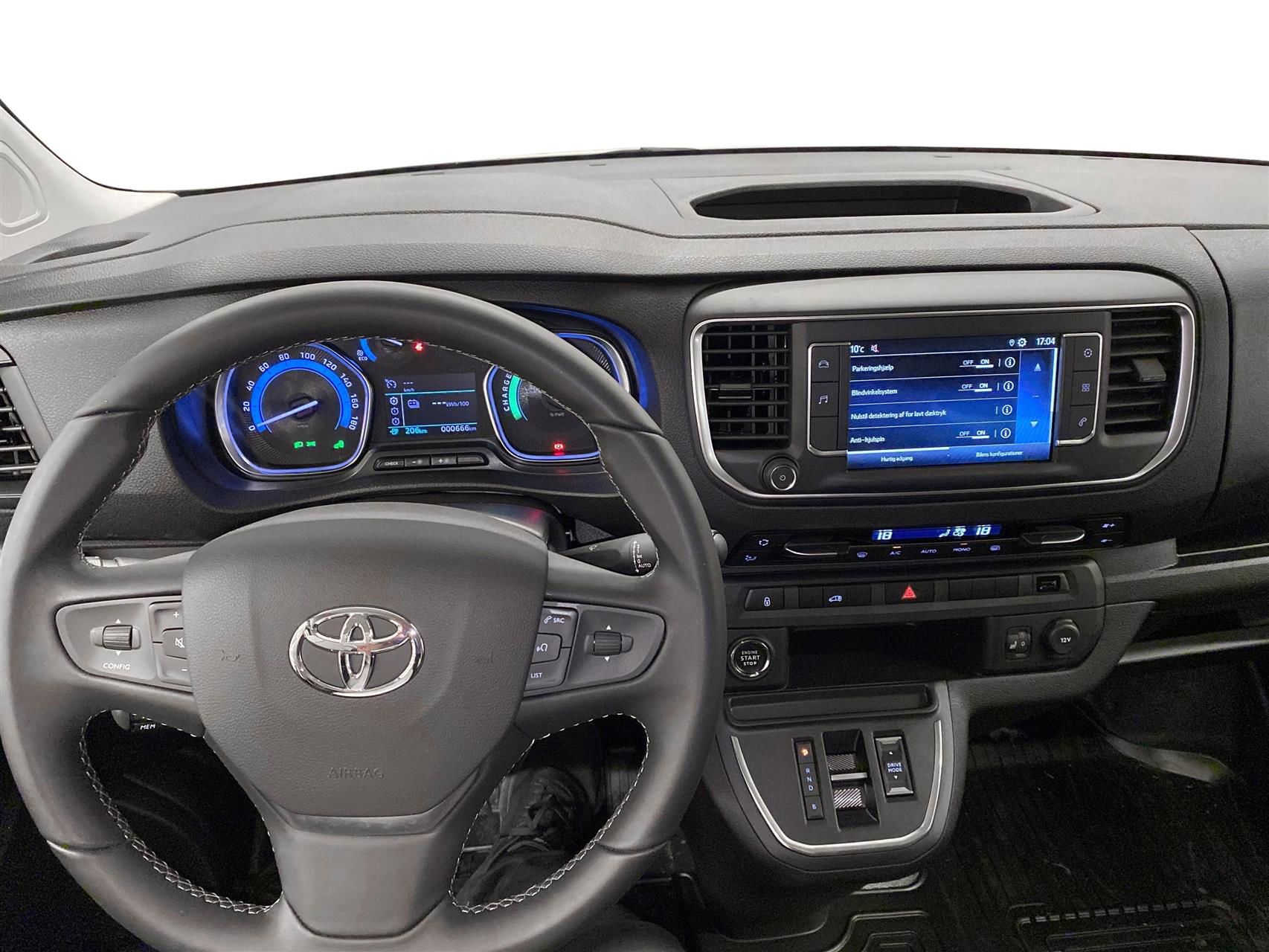 Billede af Toyota Proace Electric Long EL Comfort Master+ m/ 2 Skydedøre 136HK Van Aut.