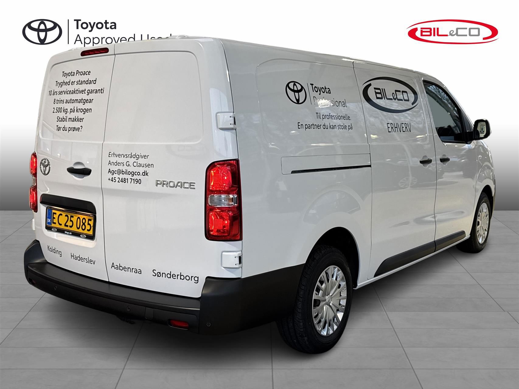 Billede af Toyota Proace Long 2,0 D Comfort Master To skydedør 144HK Van 8g Aut.