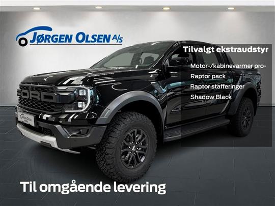 Ford Ranger Raptor 2,0 EcoBlue Bi-turbo e-4WD 210HK DobKab 10g Aut.