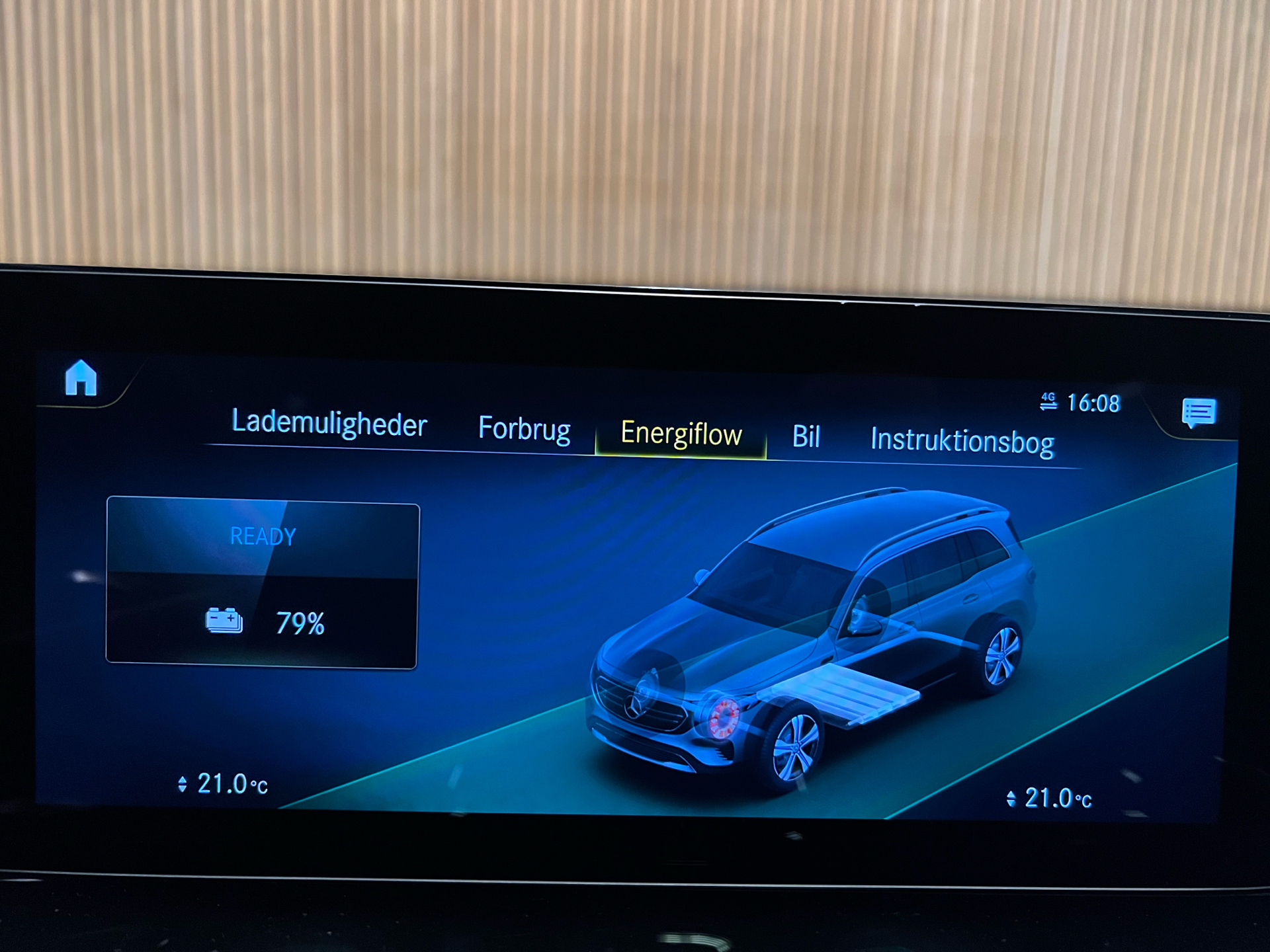 Billede af Mercedes-Benz EQB 250 EL AMG Line 7 sæder 190HK 5d Aut.