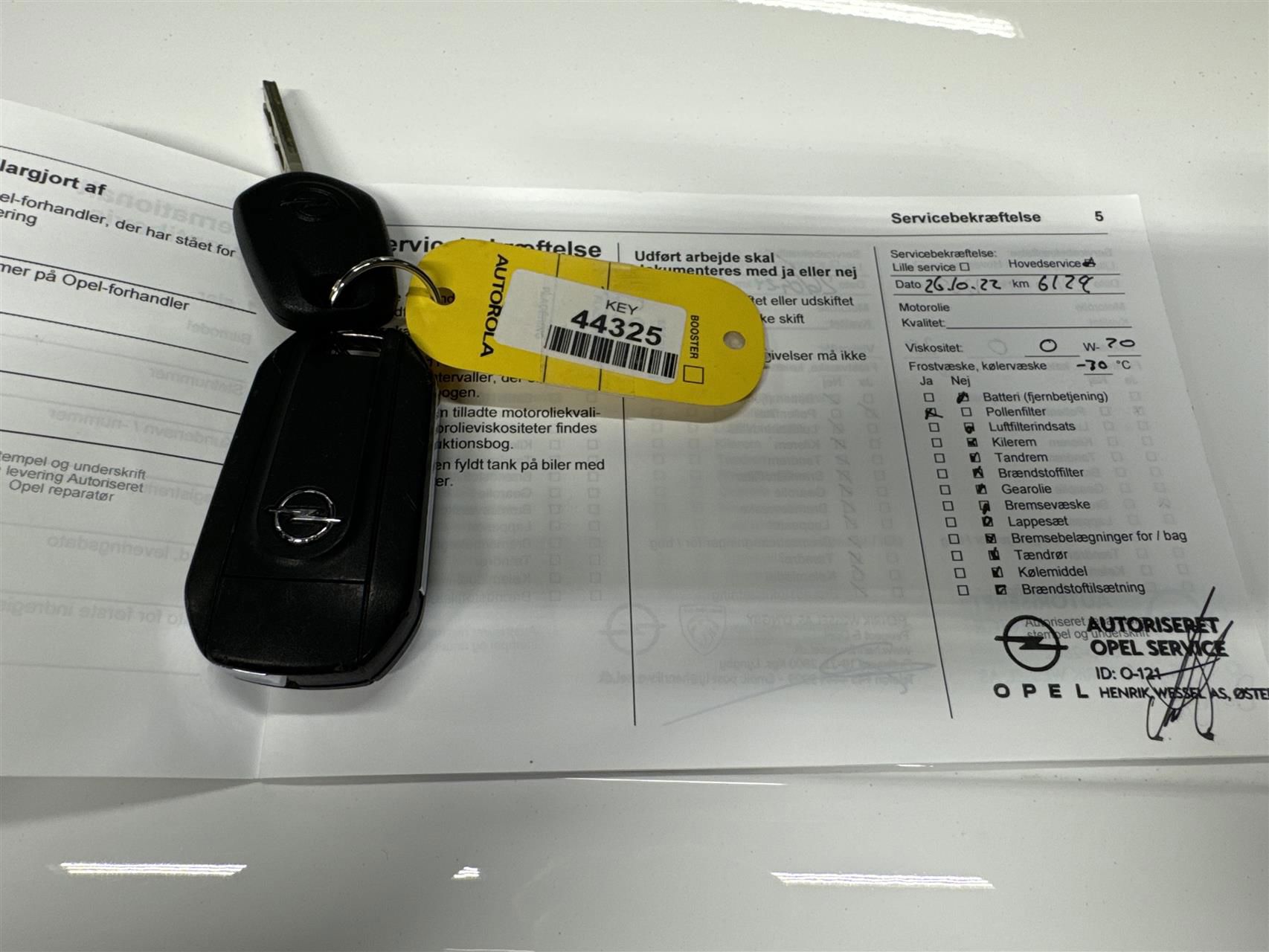 Billede af Opel Corsa 1,2 Cosmo 75HK 5d