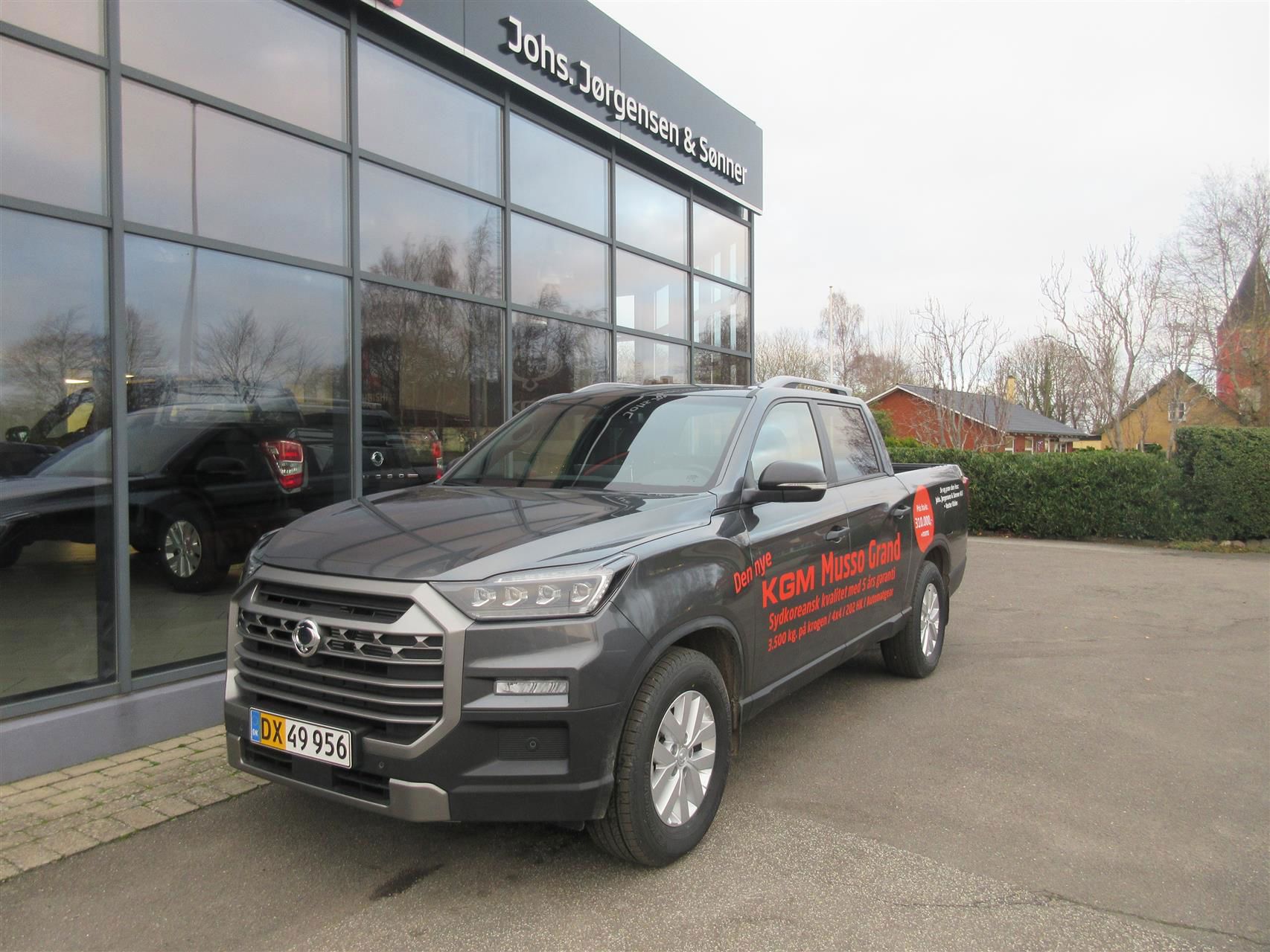 Billede af KGM Musso Grand 2,2 D AWD 202HK Pick-Up 6g Aut.