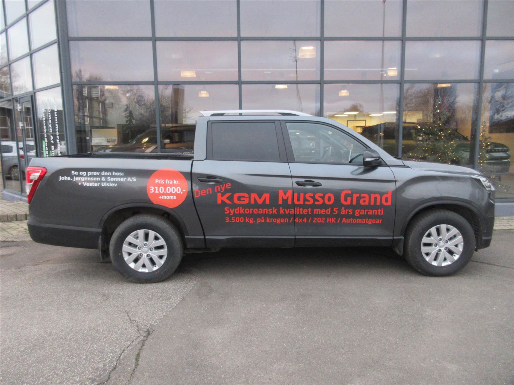 Billede af KGM Musso Grand 2,2 D AWD 202HK Pick-Up 6g Aut.