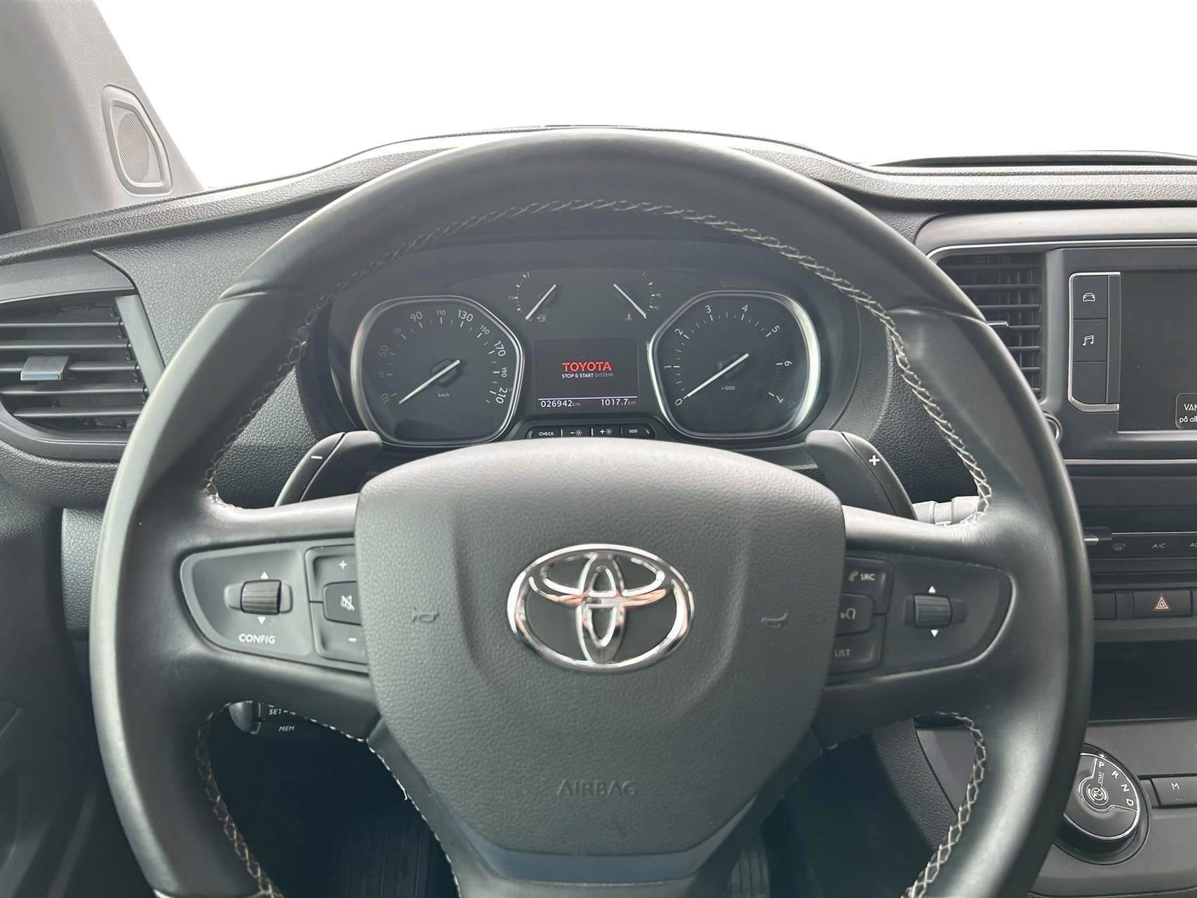 Billede af Toyota Proace Long 2,0 D Comfort Master+ m/ bagklap (Proace 180) 177HK Van 8g Aut.