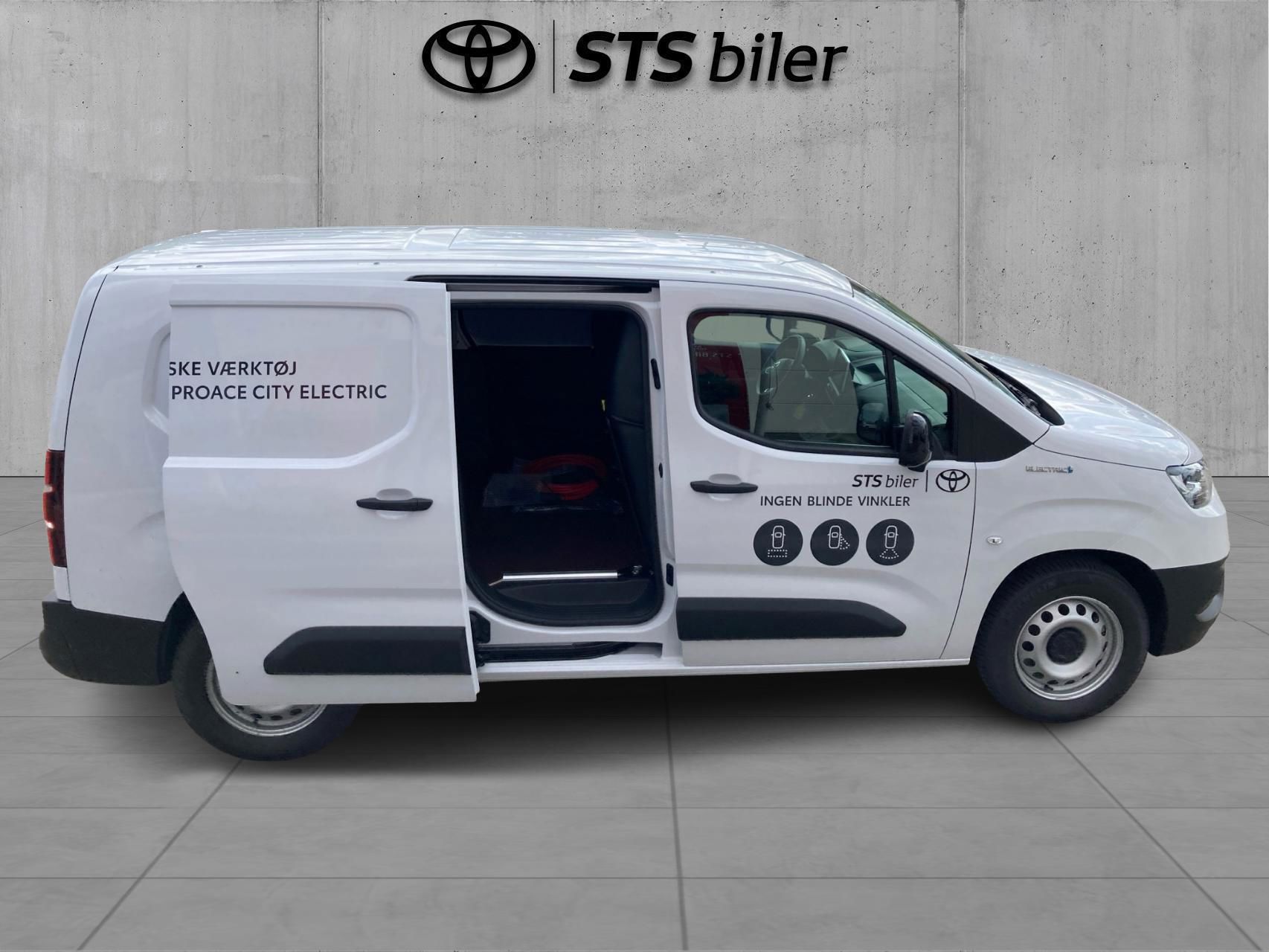 Billede af Toyota Proace City Electric Long EL Comfort 2 Skydedøre 136HK Aut.