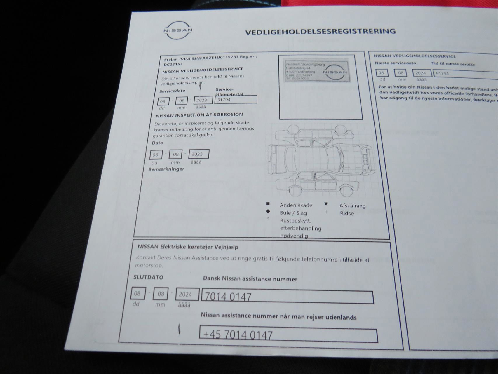 Billede af Nissan Leaf EL Acenta 62 kWh 214HK 5d Aut.