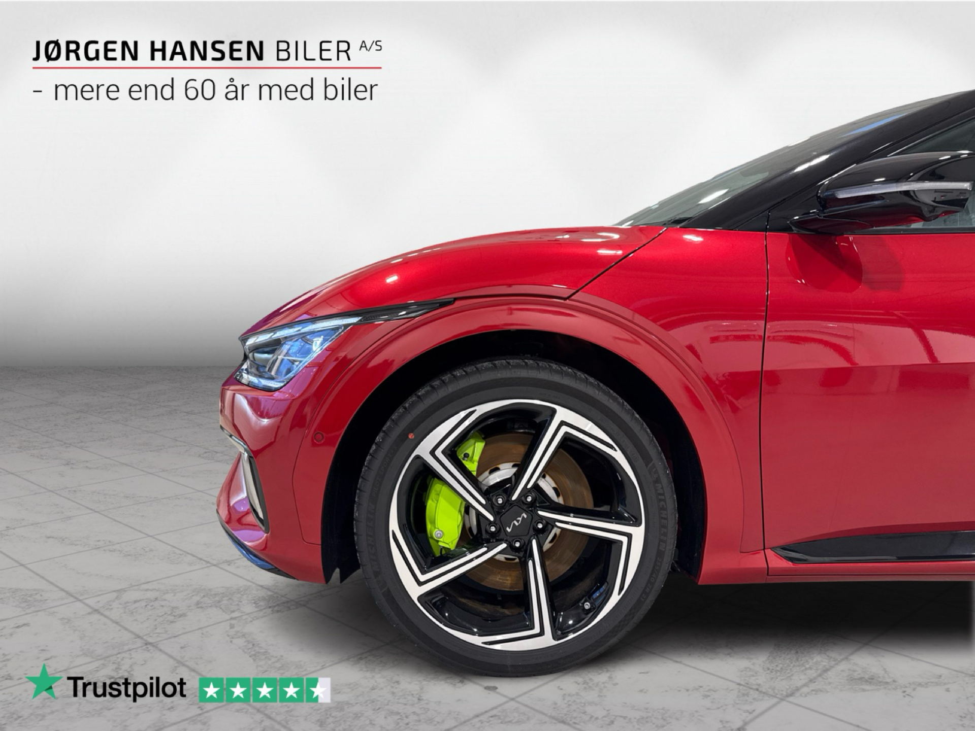 Billede af Kia EV6 EL Performance GT 4x4 585HK 5d Aut.