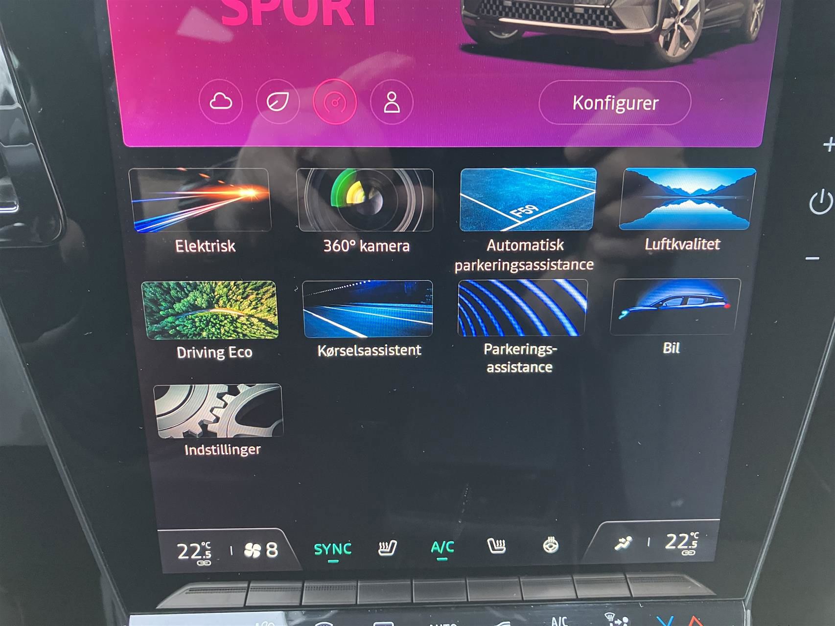 Billede af Renault Mégane E-TECH Techno 220HK 5d Aut.