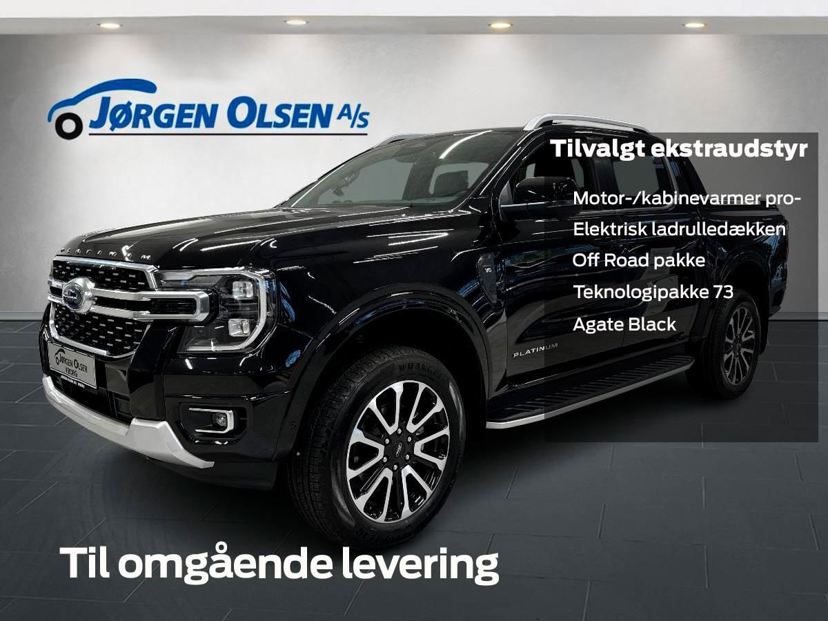 Billede af Ford Ranger Double Cab 3,0 EcoBlue Platinum e-4WD 240HK Pick-Up 10g Aut.