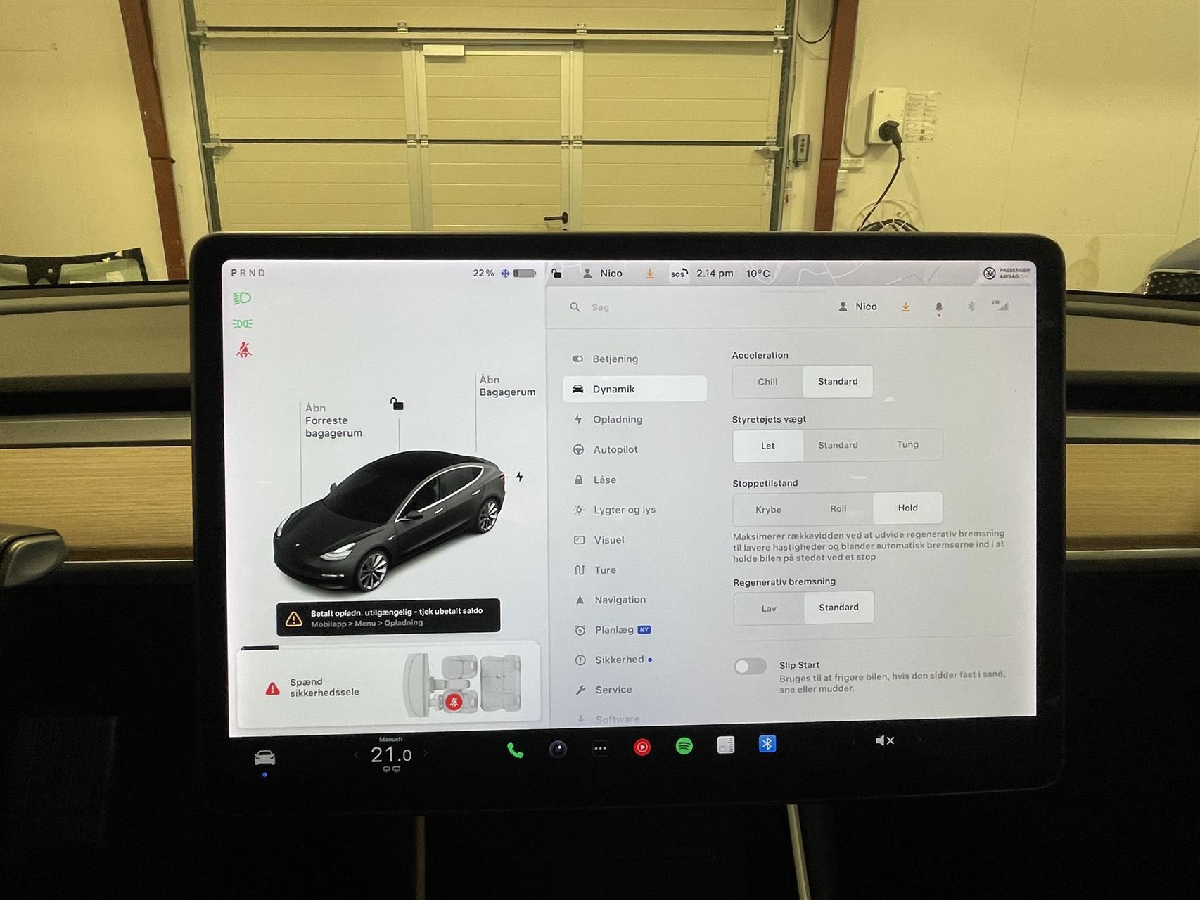 Billede af Tesla Model 3 EL Standard Range Plus 325HK Aut.