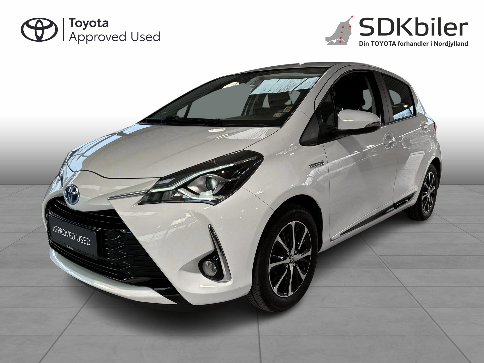 Billede af Toyota Yaris 1,5 Hybrid H3 Smartpakke E-CVT 100HK 5d Trinl. Gear