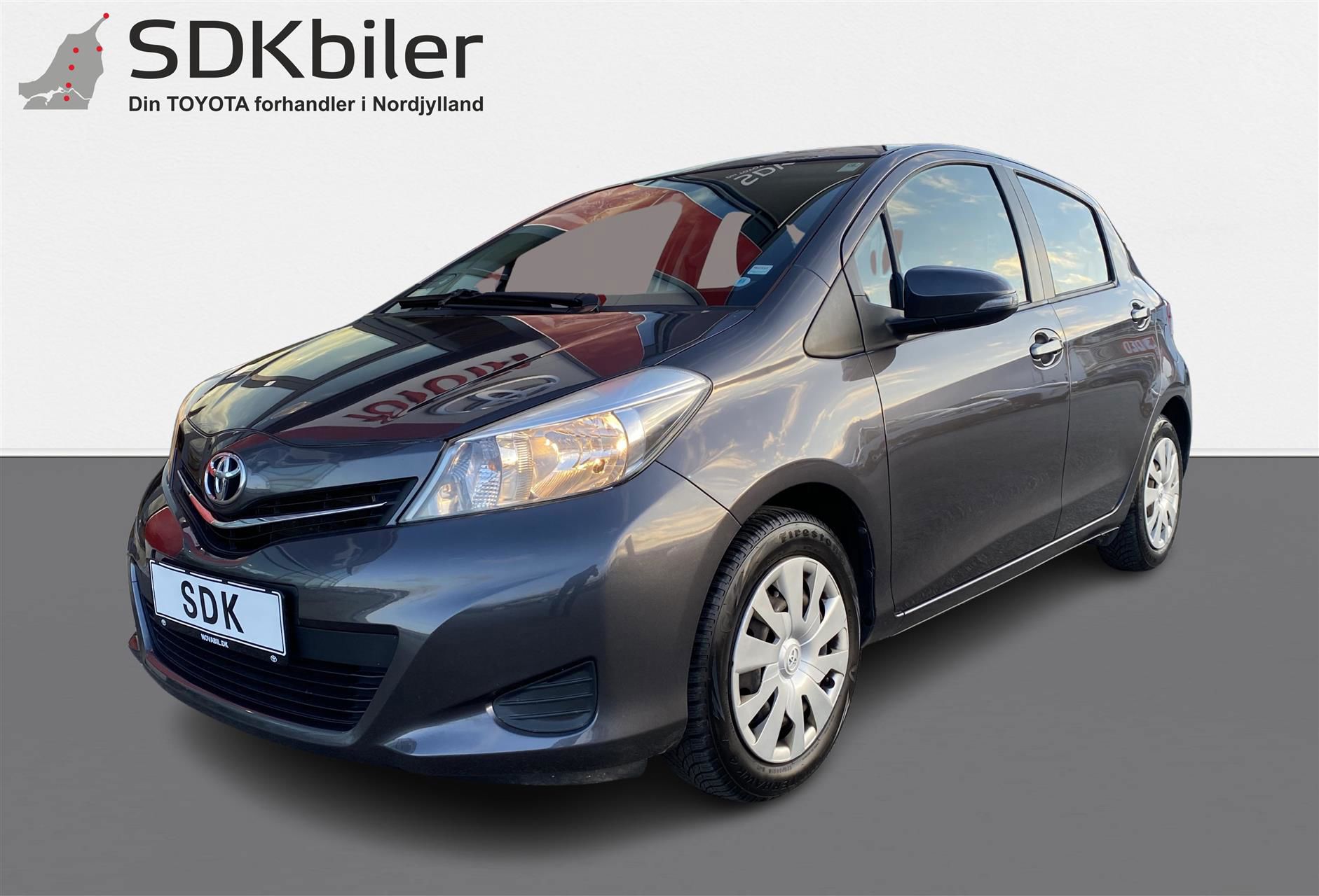 Billede af Toyota Yaris 1,0 VVT-I T2 Touch Air 69HK 5d