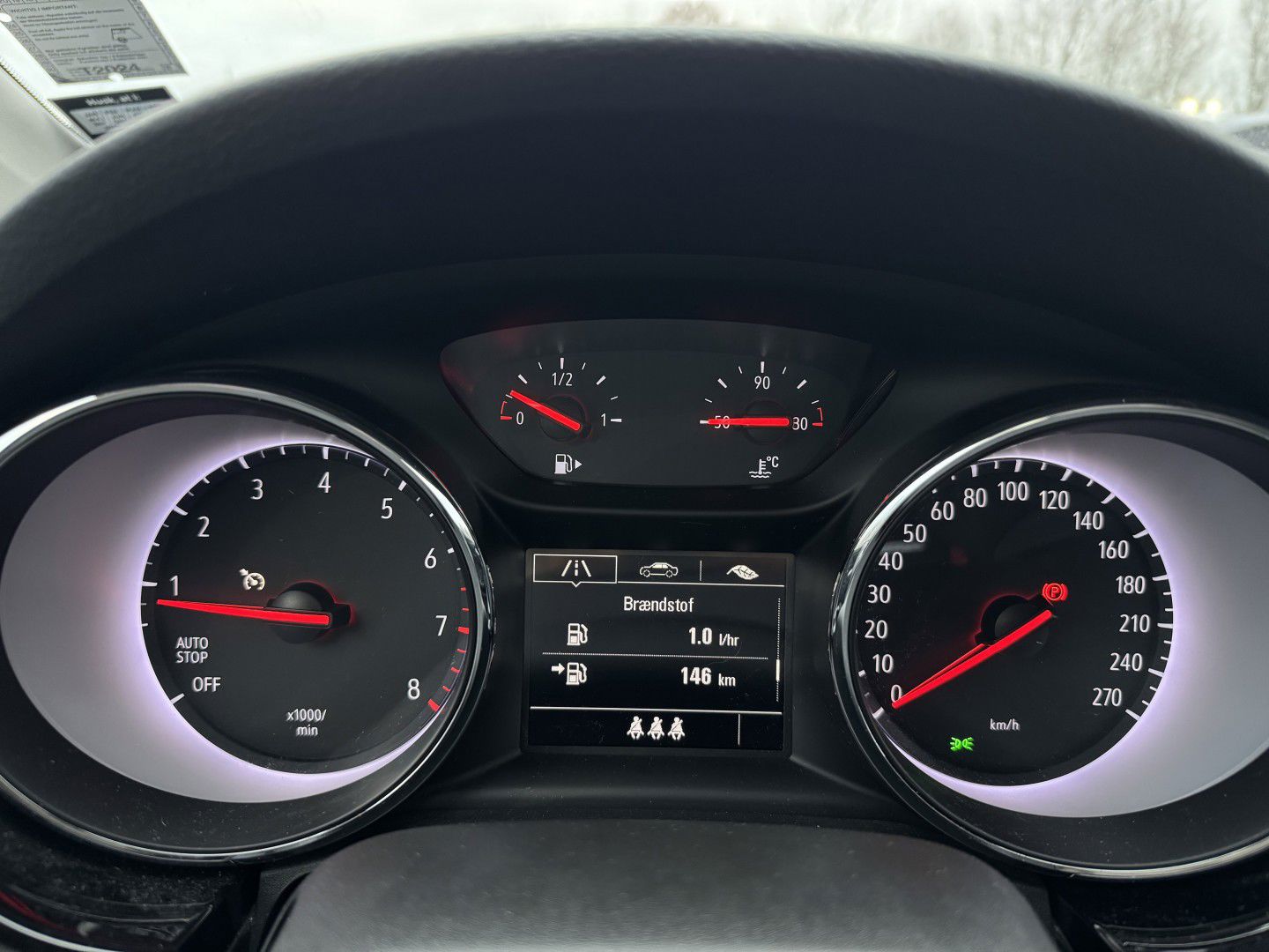 Billede af Opel Astra 1,2 Turbo Elegance 110HK 5d 6g