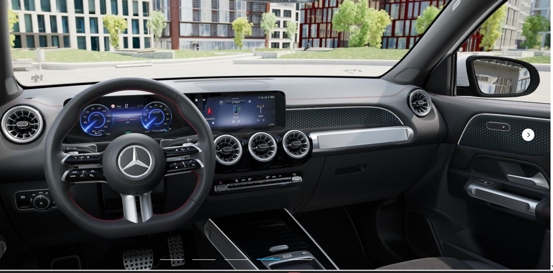 Billede af Mercedes-Benz EQB 250+ EL AMG Advance Plus 190HK 5d Aut.