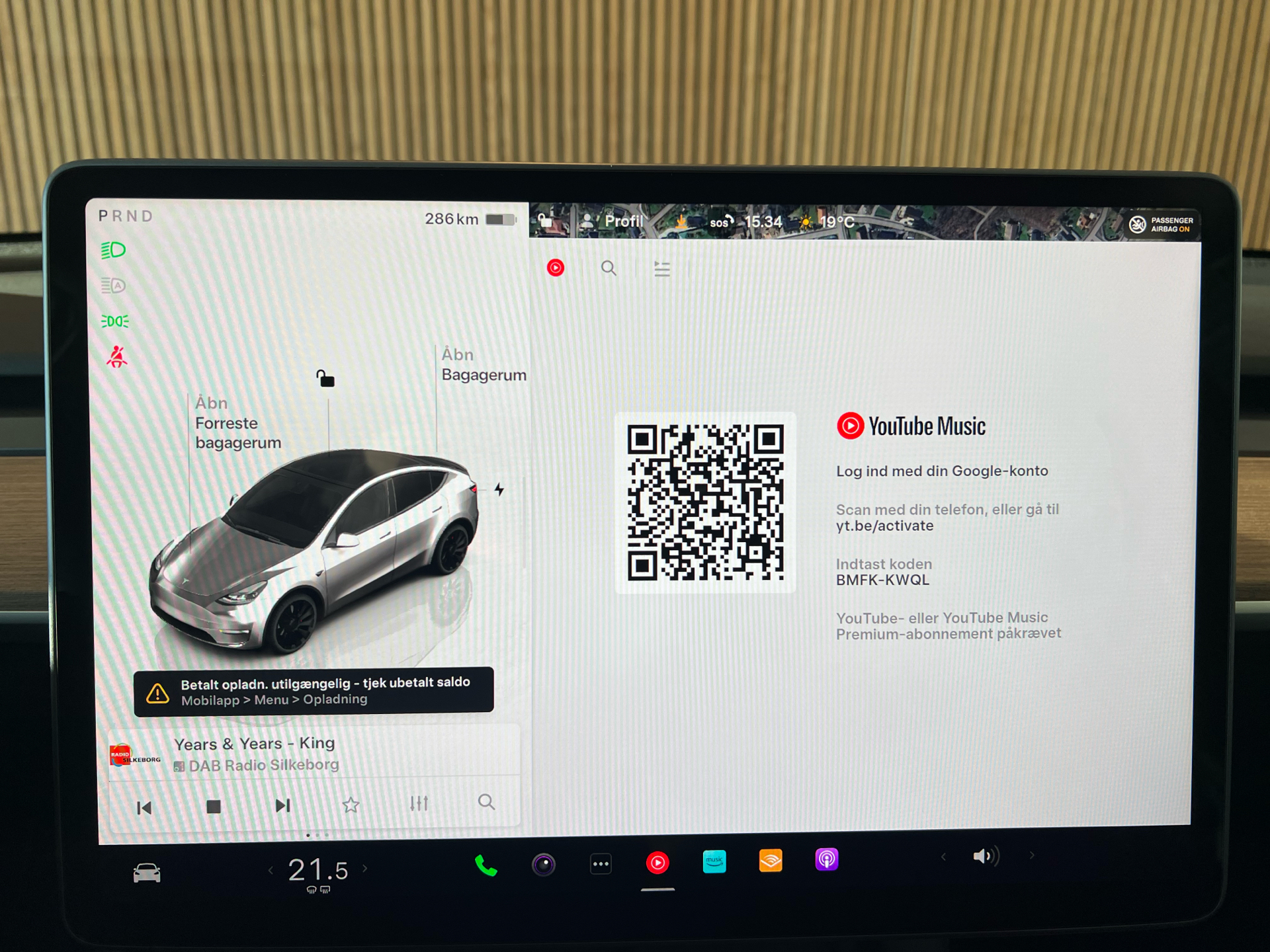 Billede af Tesla Model Y EL Performance AWD 534HK 5d Aut.