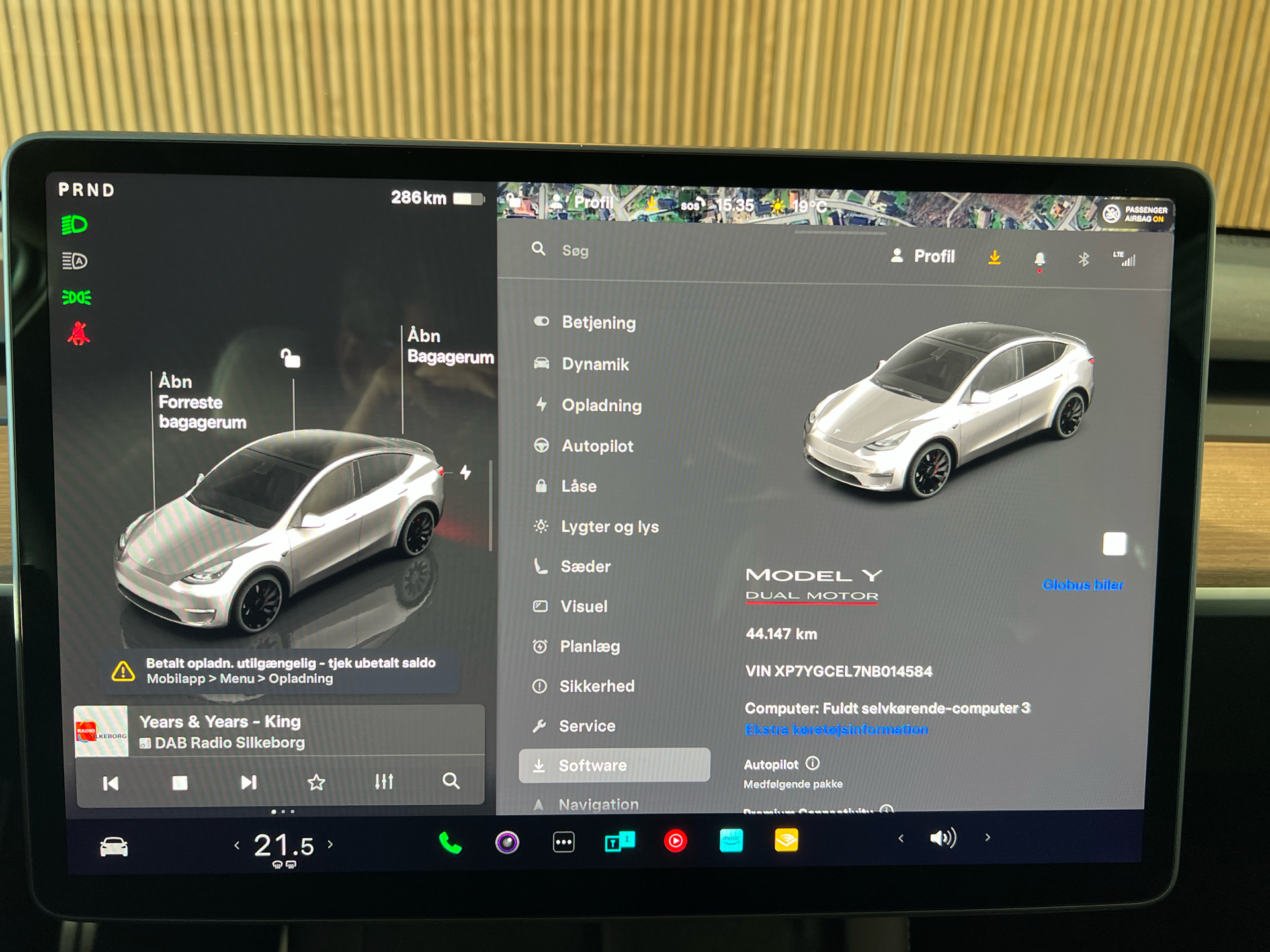 Billede af Tesla Model Y EL Performance AWD 534HK 5d Aut.