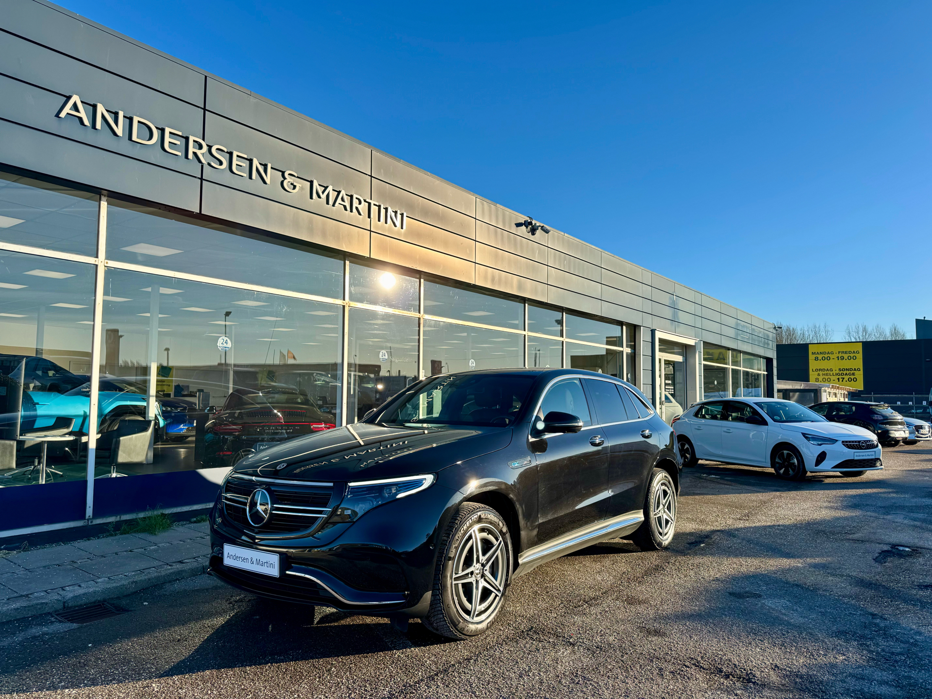 Billede af Mercedes-Benz EQC 400 EL AMG Line 4Matic 408HK 5d Aut.