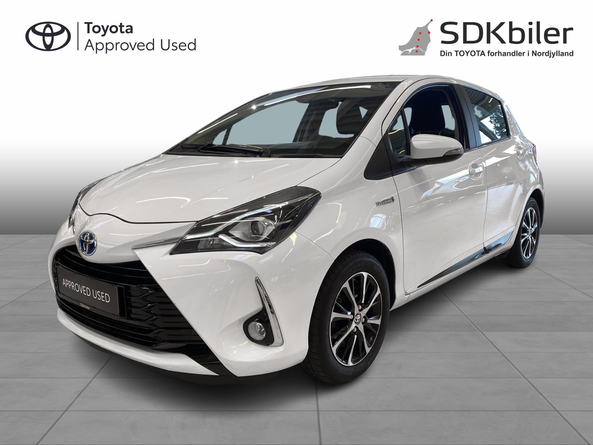 Billede af Toyota Yaris 1,5 Hybrid H3 Smartpakke E-CVT 100HK 5d Trinl. Gear