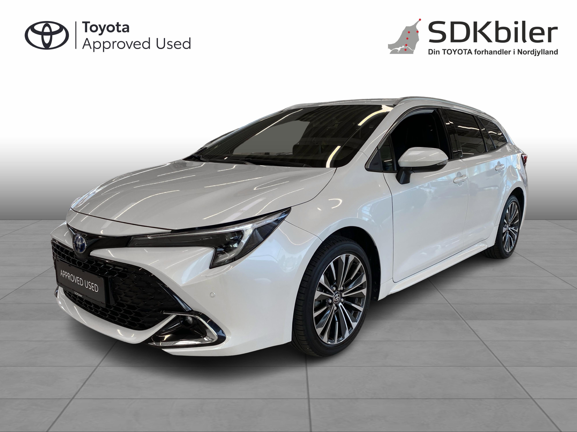 Billede af Toyota Corolla Touring Sports 1,8 Hybrid Style Safety Pack E-CVT 140HK Stc Trinl. Gear